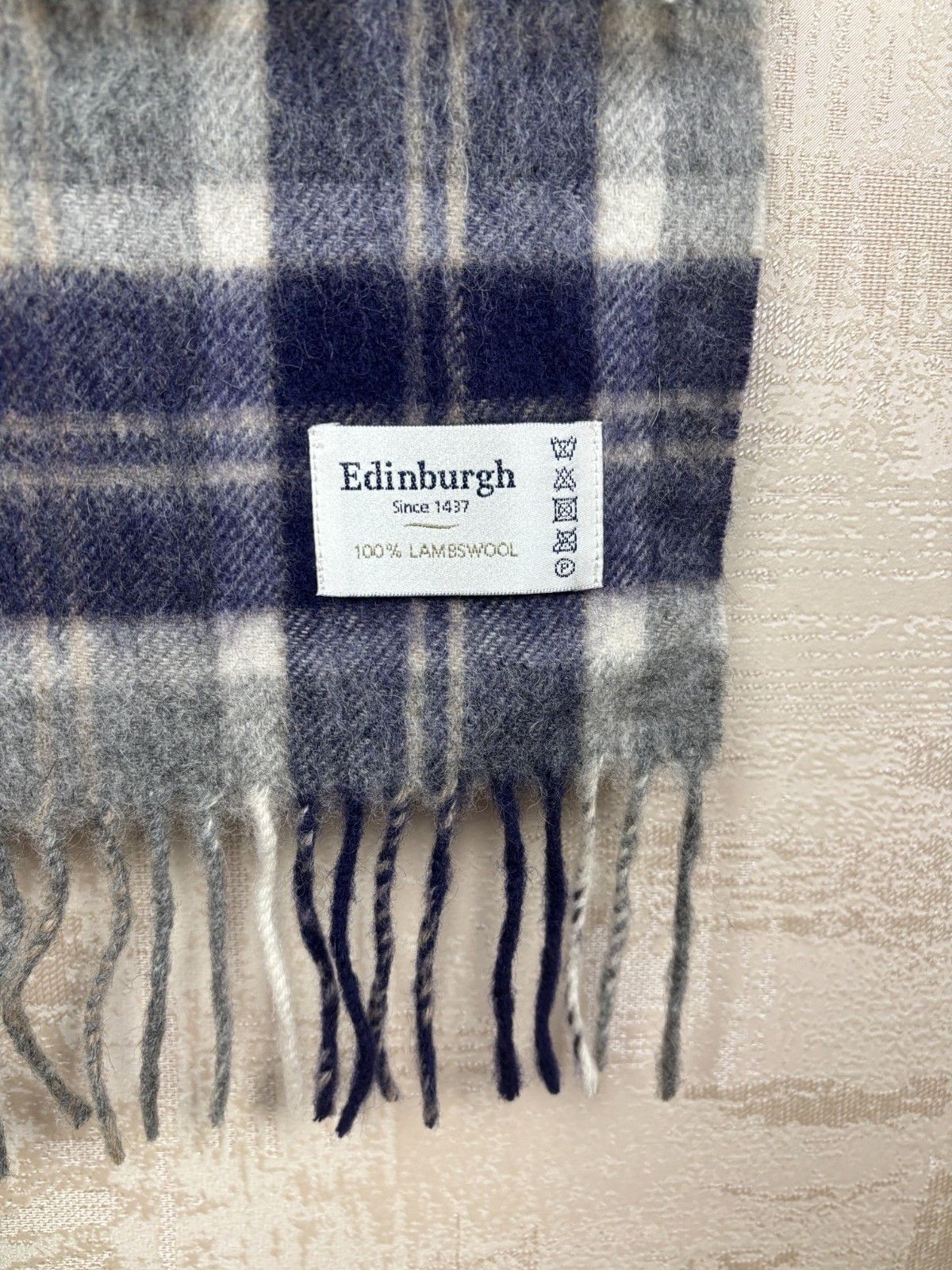 Other Edinburgh 100% Lambswool Plaid Scarf Size ONE SIZE - 7 Thumbnail