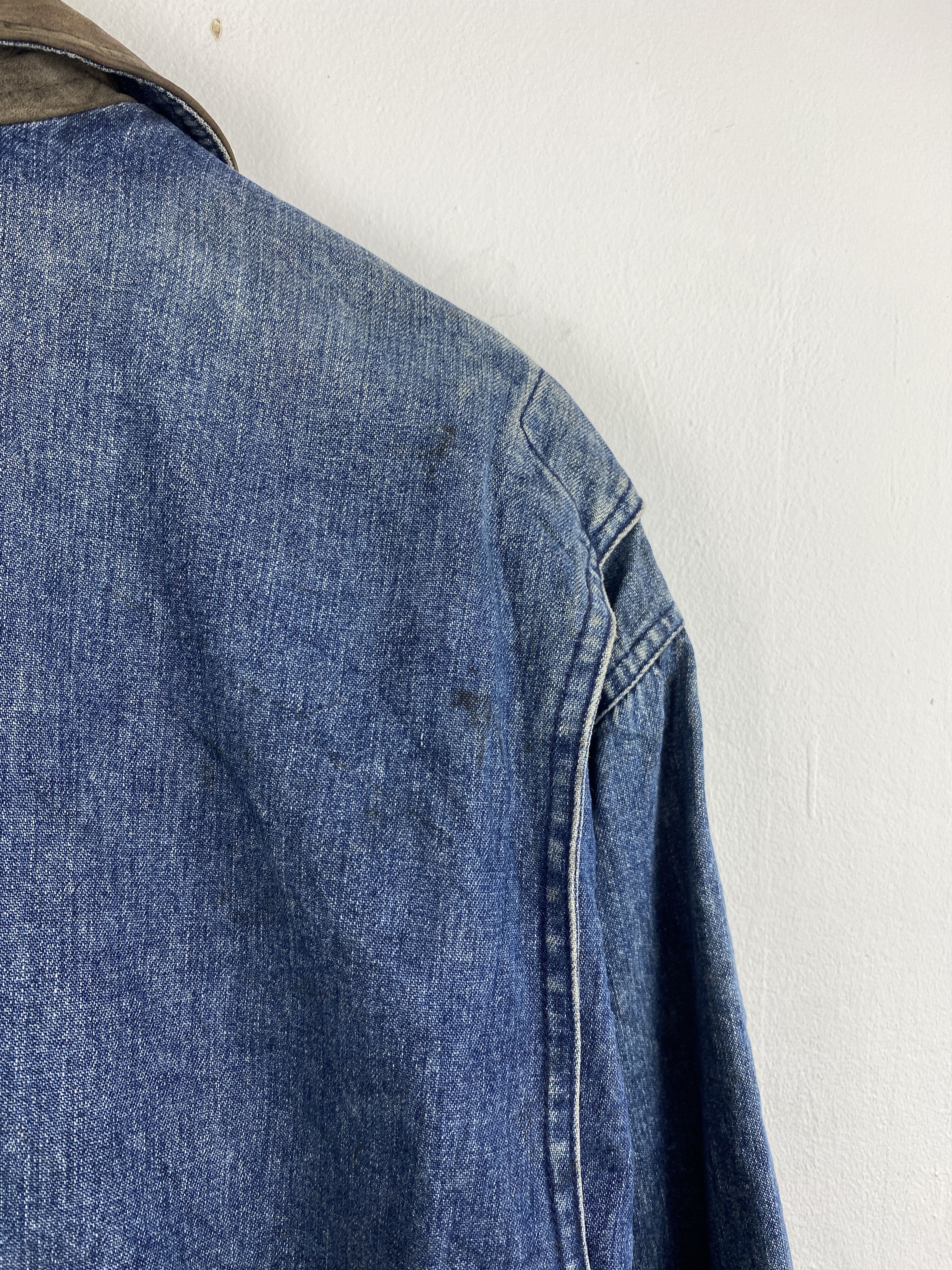 Lands' End Vintage Lands End Denim Jacket jacket J2011 Size US L / EU 52-54 / 3 - 17 Thumbnail