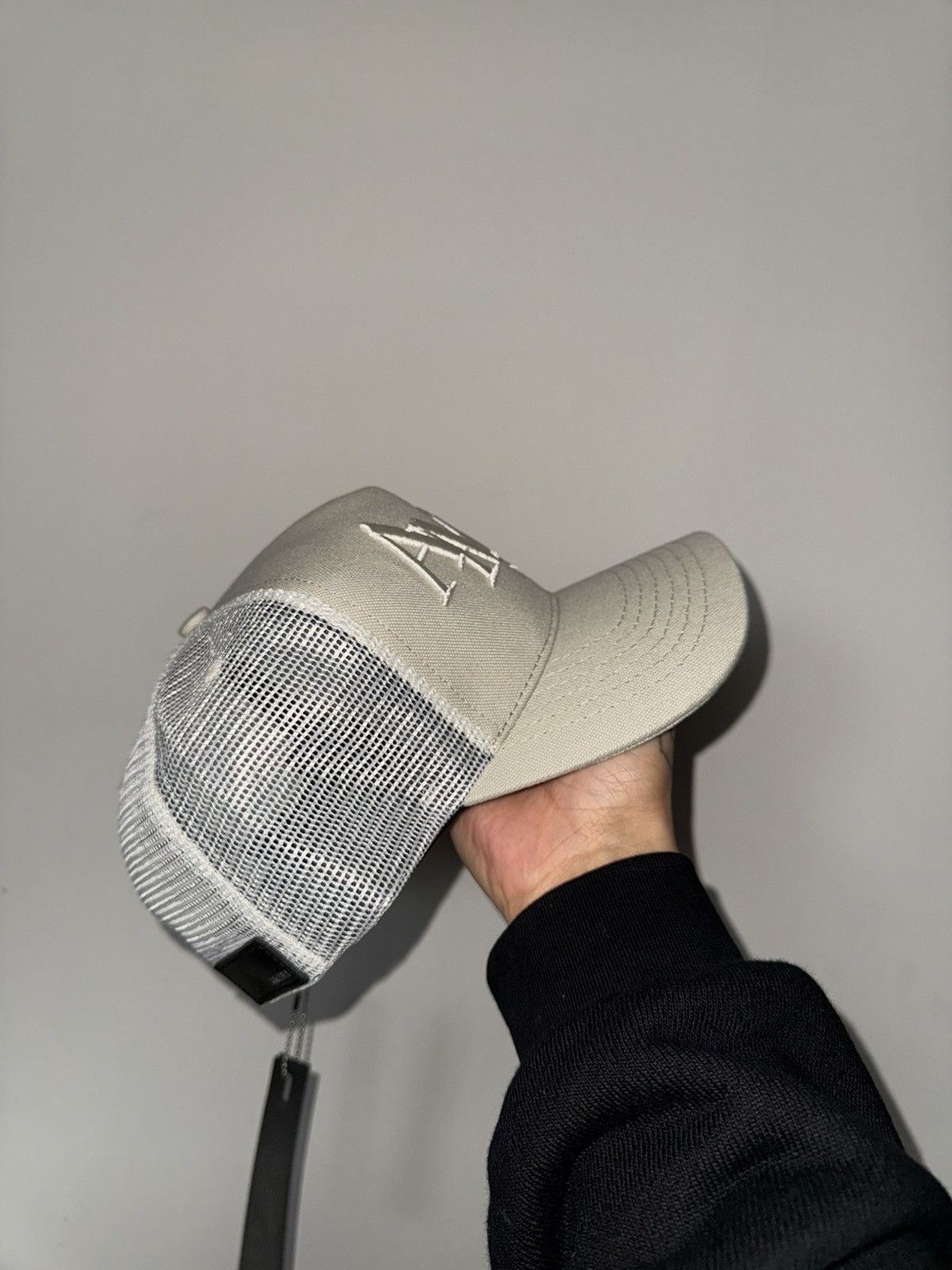 Amiri Amiri logo trucker hat Size ONE SIZE - 3 Thumbnail