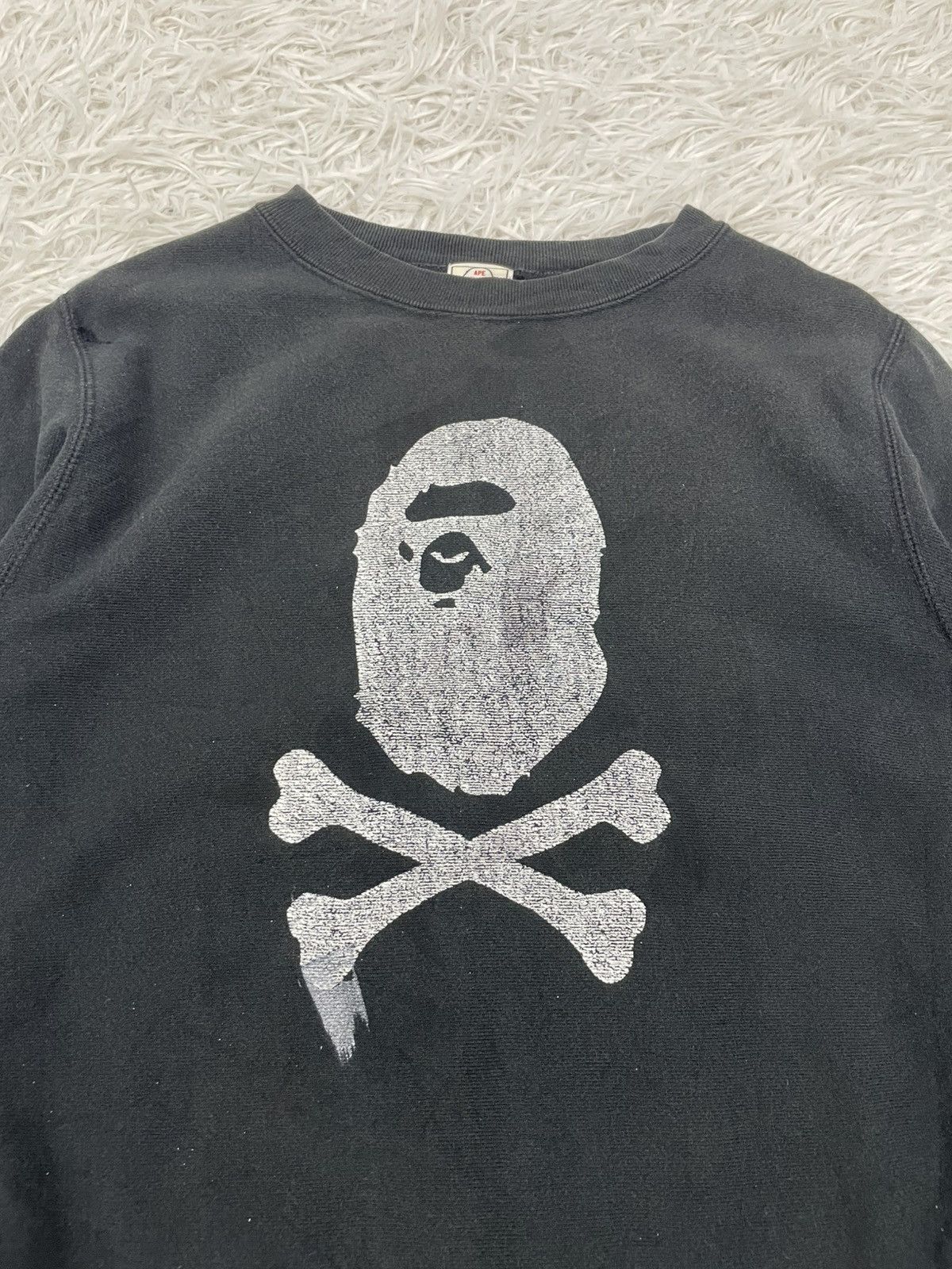 Bape Bape Pirate Crossbone Sweatshirt Made in Japan Size US XS / EU 42 / 0 - 4 Thumbnail