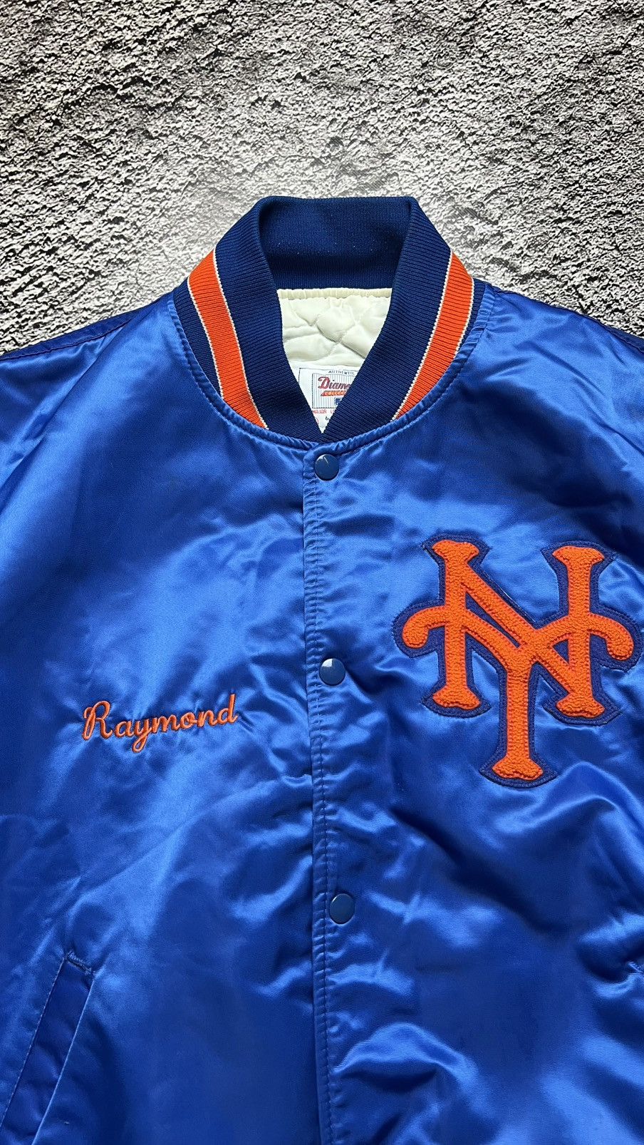 Starter VTG 90’s New York Mets MLB starter satin bomber jacket Size US L / EU 52-54 / 3 - 3 Thumbnail