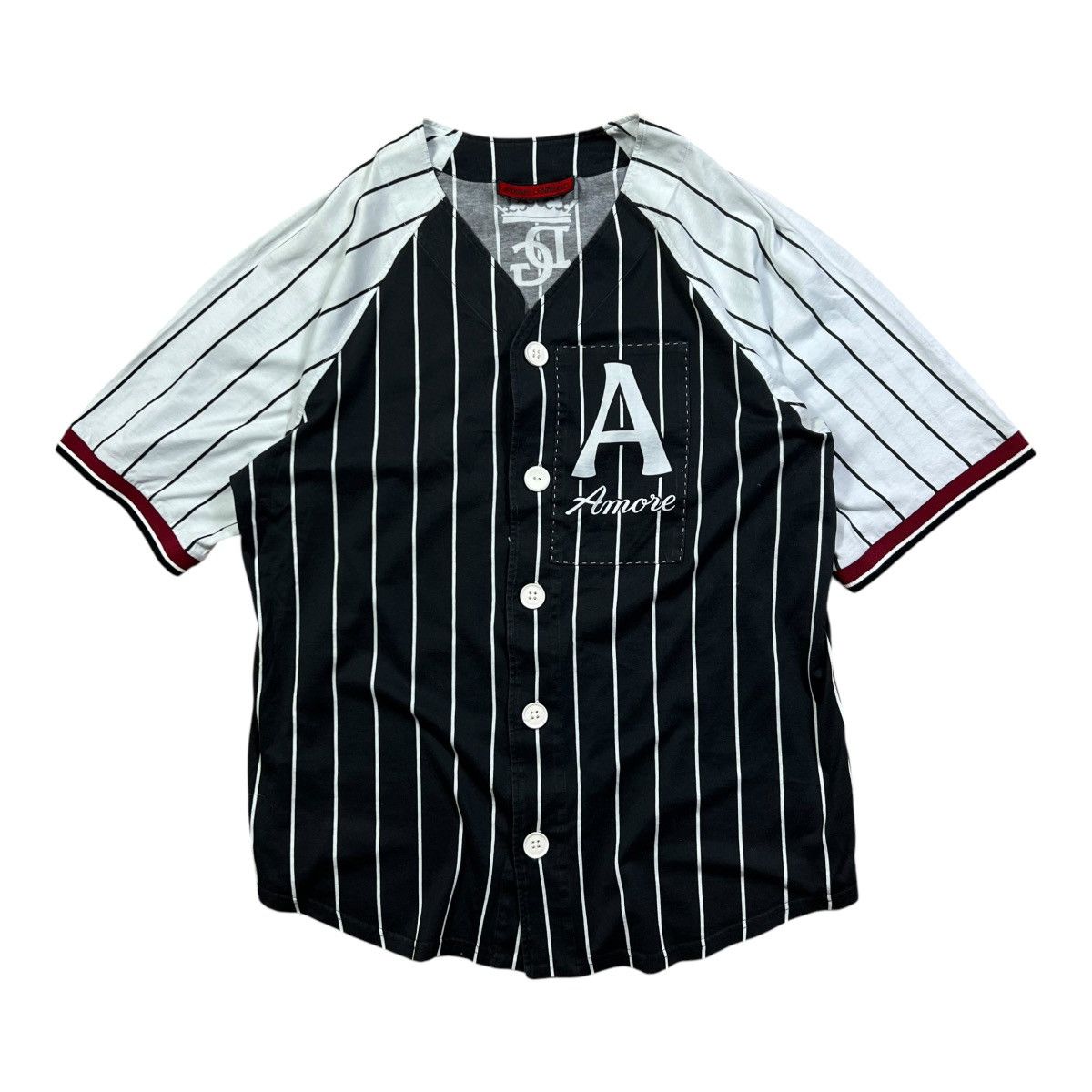Dolce & Gabbana DOLCE GABBANA BASEBALL SHORT SLEEVE SHIRT BUTTON UP Size US L / EU 52-54 / 3 - 1 Thumbnail