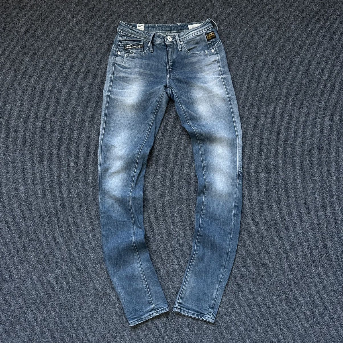 G-Star VTG Women’s Crazy Y2K Skinny Jeans G-Star Raw W25xL32 00s Gr Size 25" / US 0 / IT 36 - 7 Thumbnail