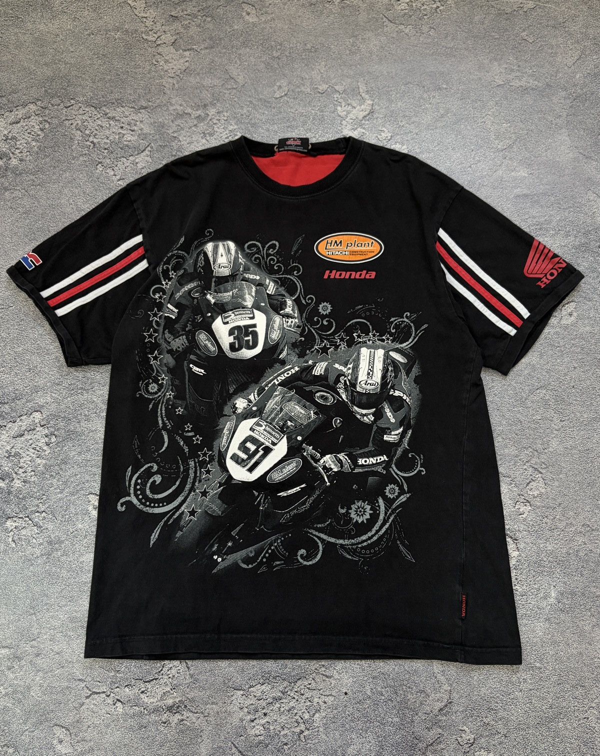 Vintage Vintage HM Plant Honda BSB Racing T-Shirt XL RARE Size US XL / EU 56 / 4 - 1 Thumbnail