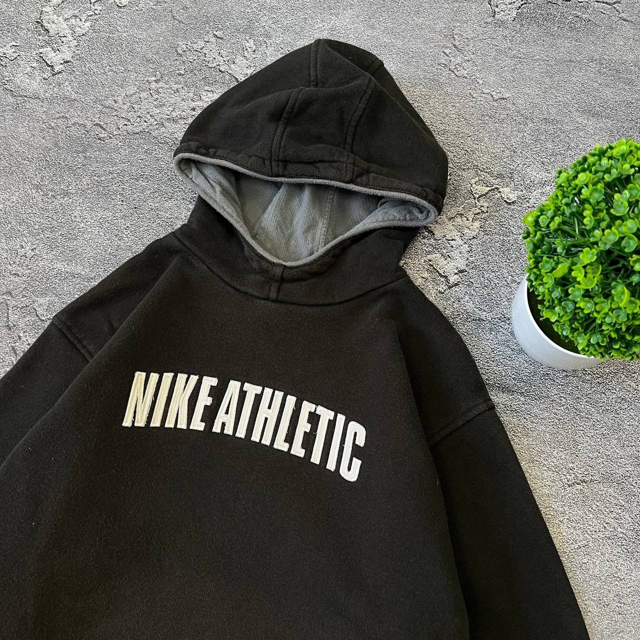 Nike Very Vintage Women Nike Athletic Black Hoodie,Y2K style Size XL / US 12-14 / IT 48-50 - 10 Thumbnail