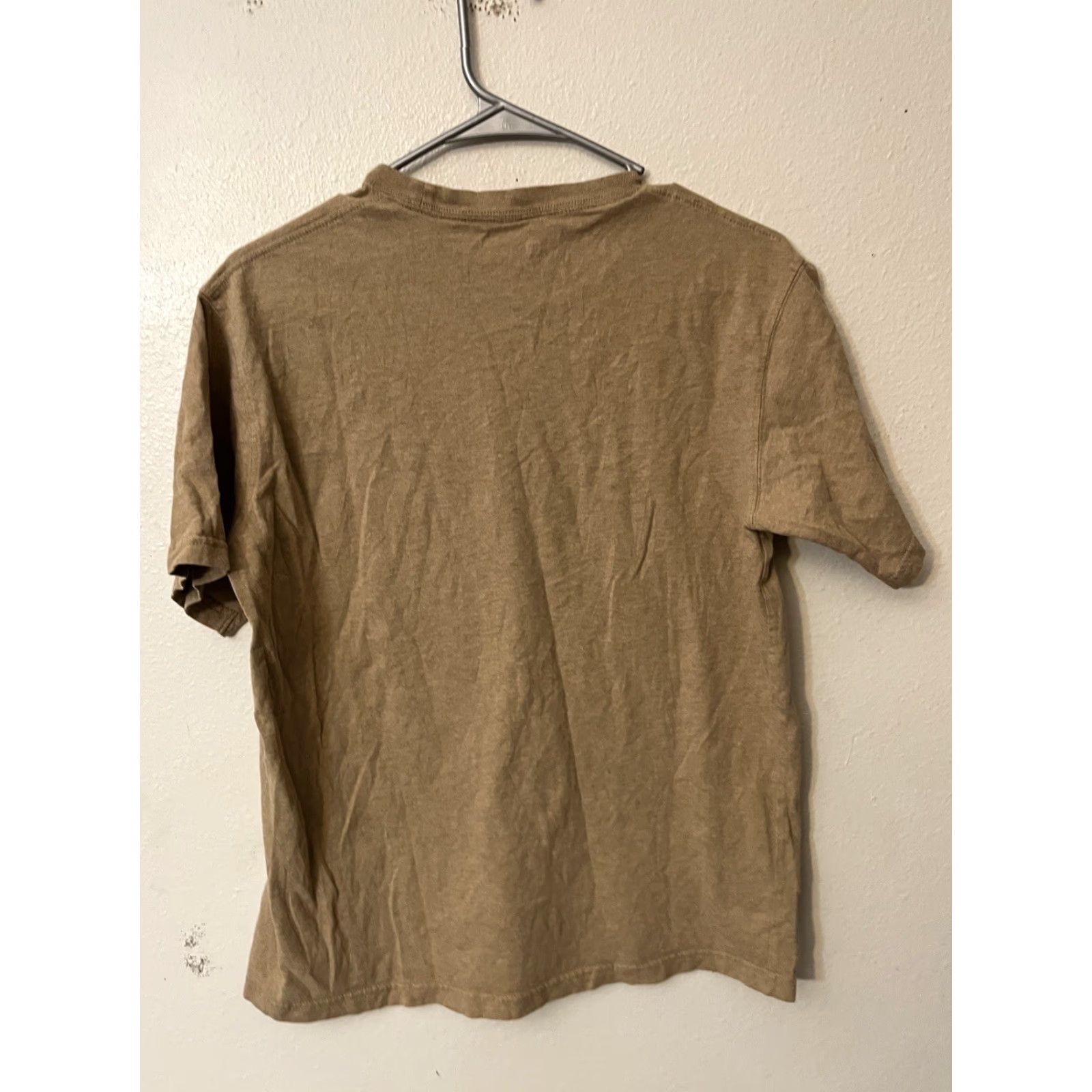 Gap VINTAGE Gap USA T-Shirt Brown Cotton Small Short Sleeve Crew Neck Men S 90s Vintage USA Size US S / EU 44-46 / 1 - 2 Thumbnail