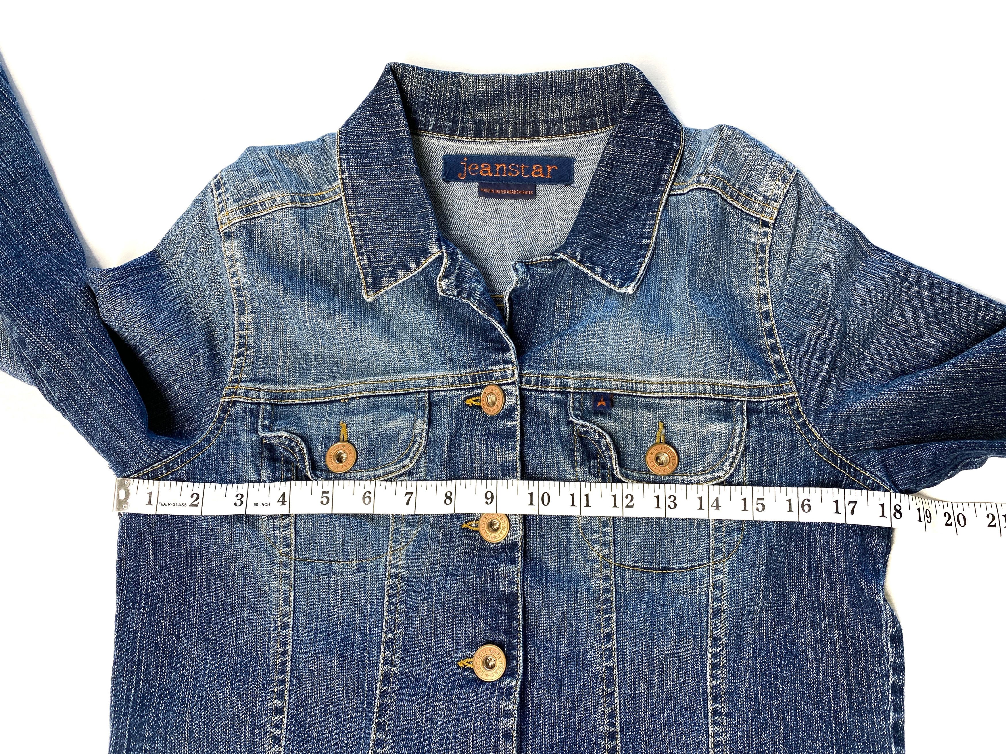 Other Woman casual denim jean blue distressed jacket blaizer L Size L / US 10 / IT 46 - 6 Thumbnail