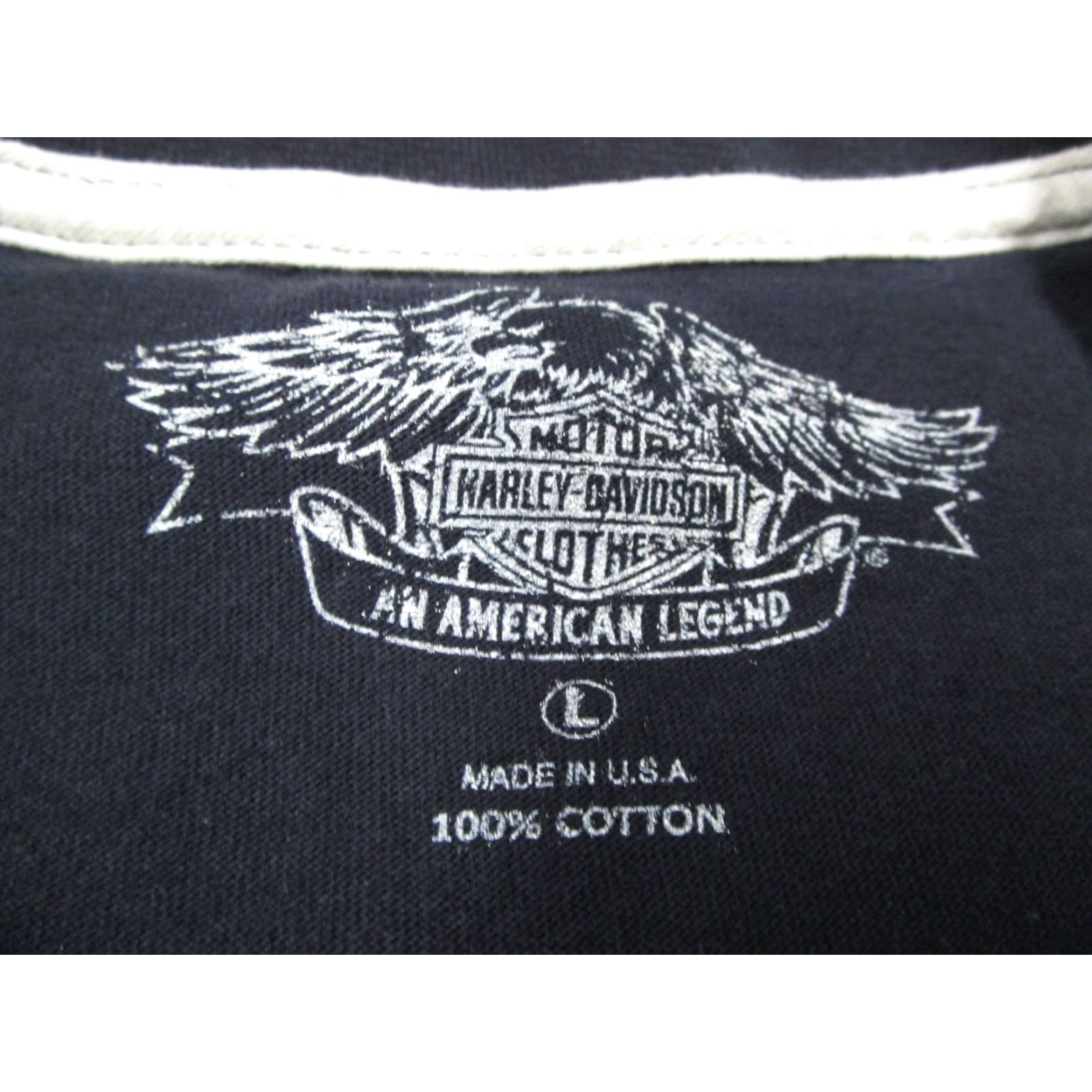 Harley Davidson Harley Davidson Shirt Milwaukee Motorcycle Club Black Mens Large Made in USA Size US L / EU 52-54 / 3 - 3 Thumbnail