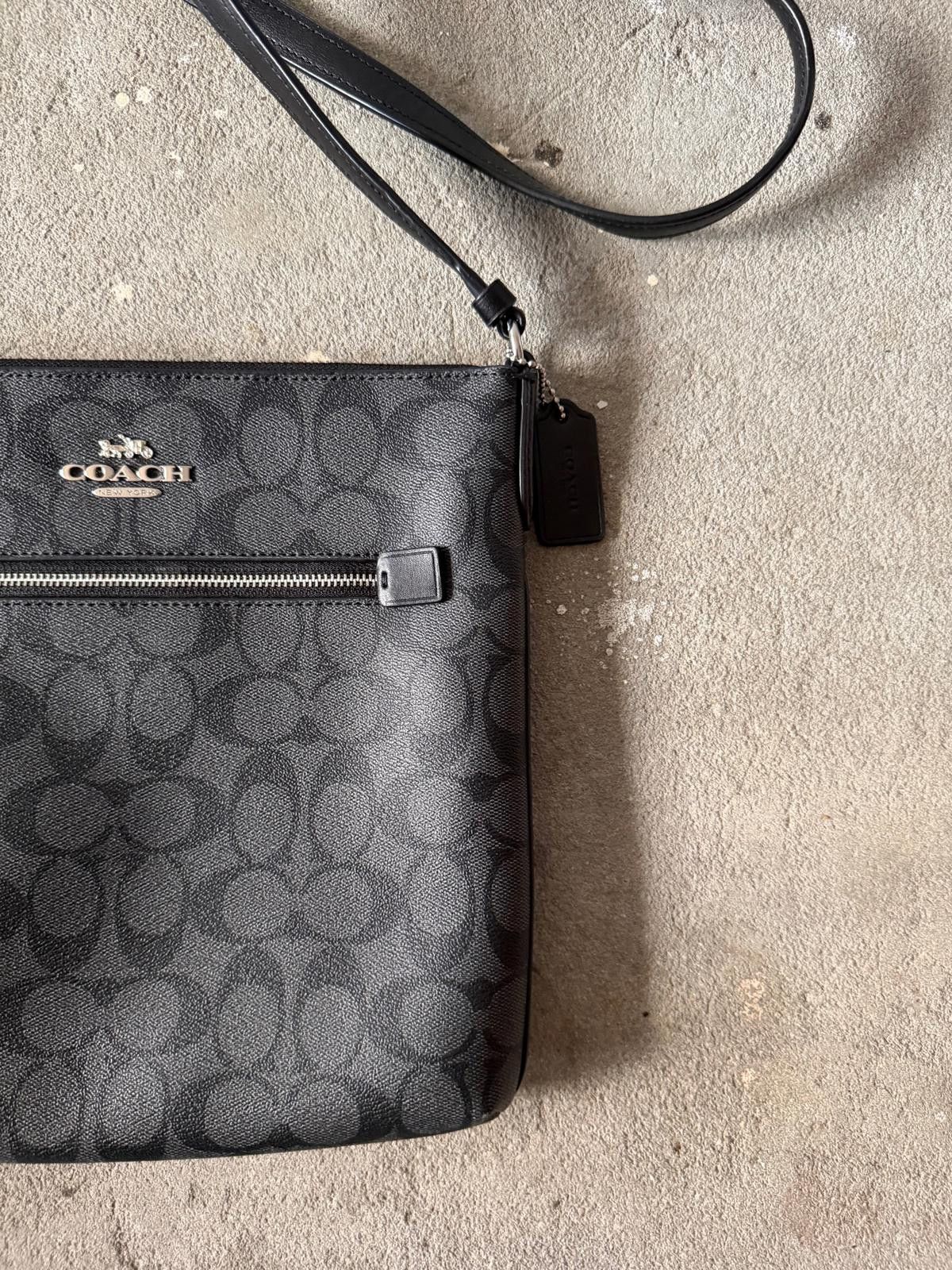 Coach Coach Signature Rowan File Corssbody Bag Black Size ONE SIZE - 3 Thumbnail