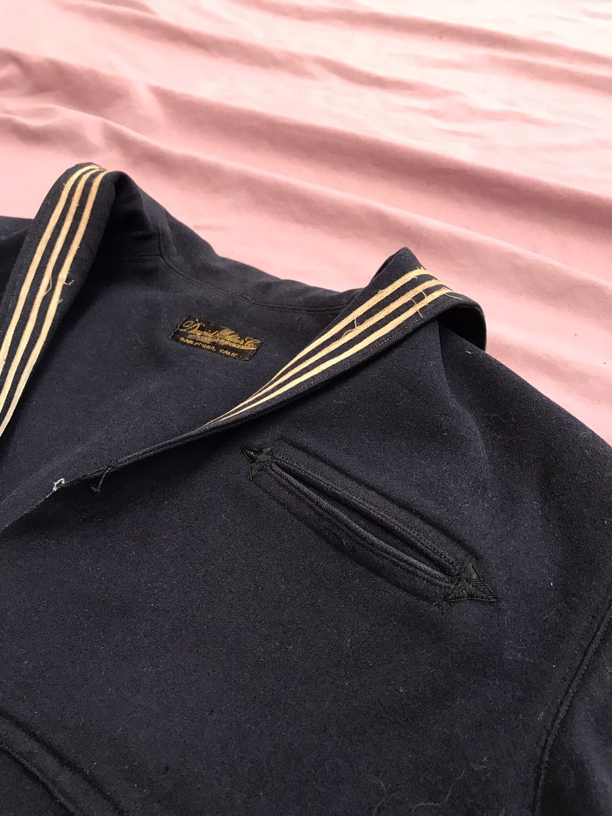 Other ANTIQUE PURE WOOL US NAVY SERVICE SMOCK Size US M / EU 48-50 / 2 - 5 Thumbnail