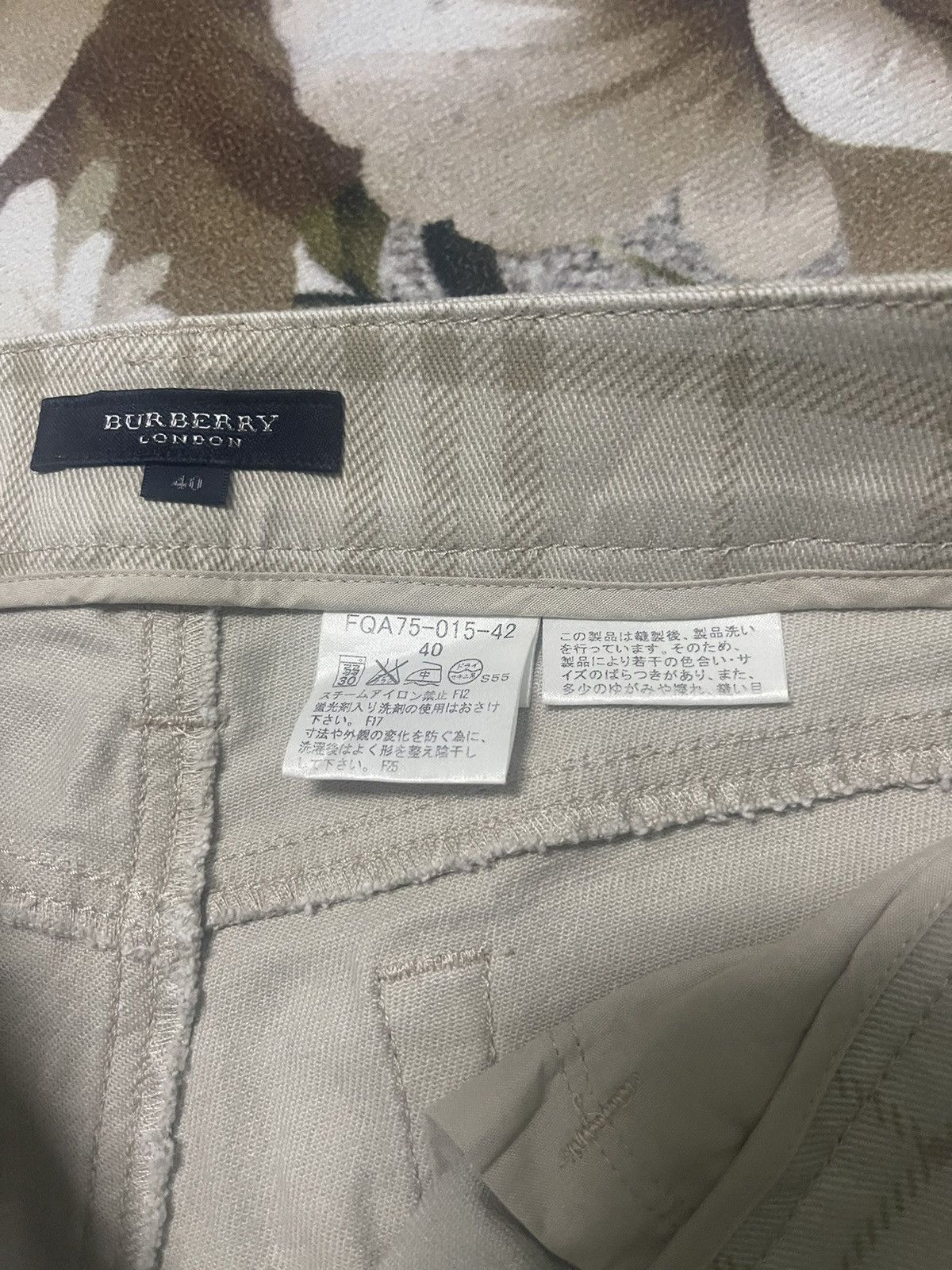 Burberry Burberry London Pant Flare Size 31" - 6 Thumbnail