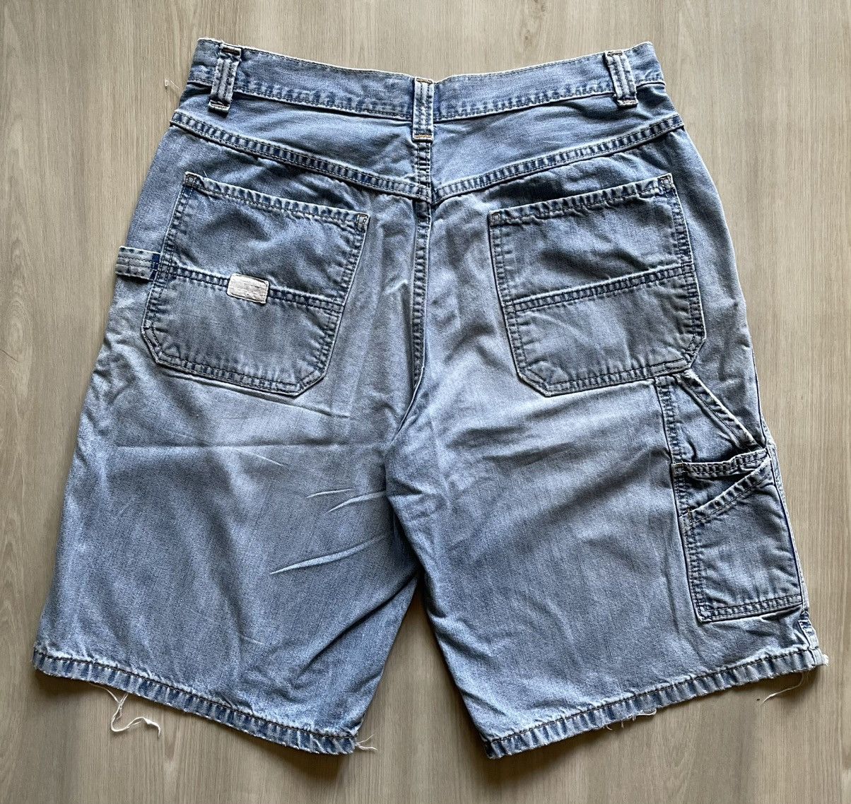 Old Navy × Vintage Vintage Y2K Old Navy Jean Jorts Painters Carpenter Sz 34 Size US 34 / EU 50 - 1 Thumbnail