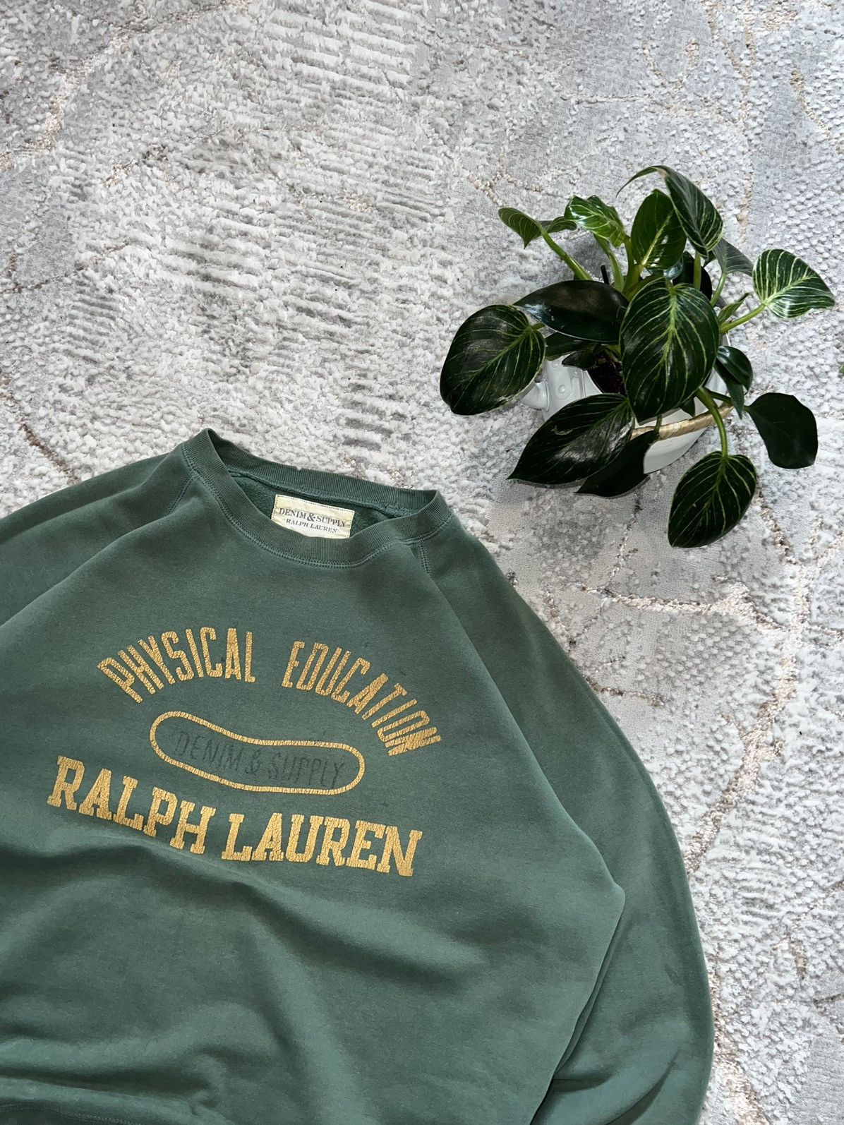 Denim & Supply Ralph Lauren × Polo Ralph Lauren × Vintage DENIM & SUPPLY POLO RALPH LAUREN VINTAGE 90S SWEATSHIRT Y2K Size US L / EU 52-54 / 3 - 2 Thumbnail