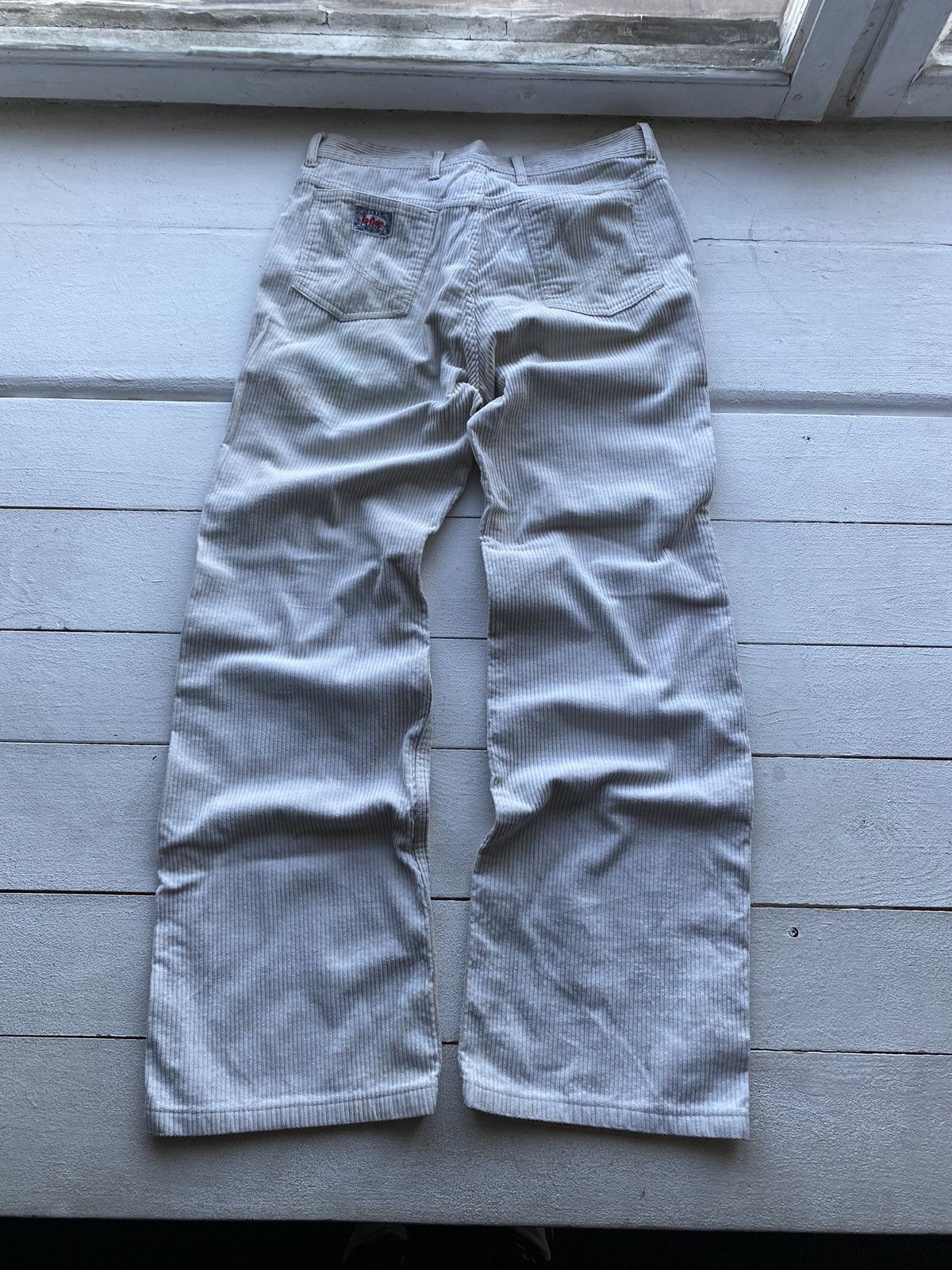 Lee × Vintage 🔥70s Lee Cooper Eclair Zip Corduroy Painted Mens Pants 30sz Size US 30 / EU 46 - 7 Thumbnail