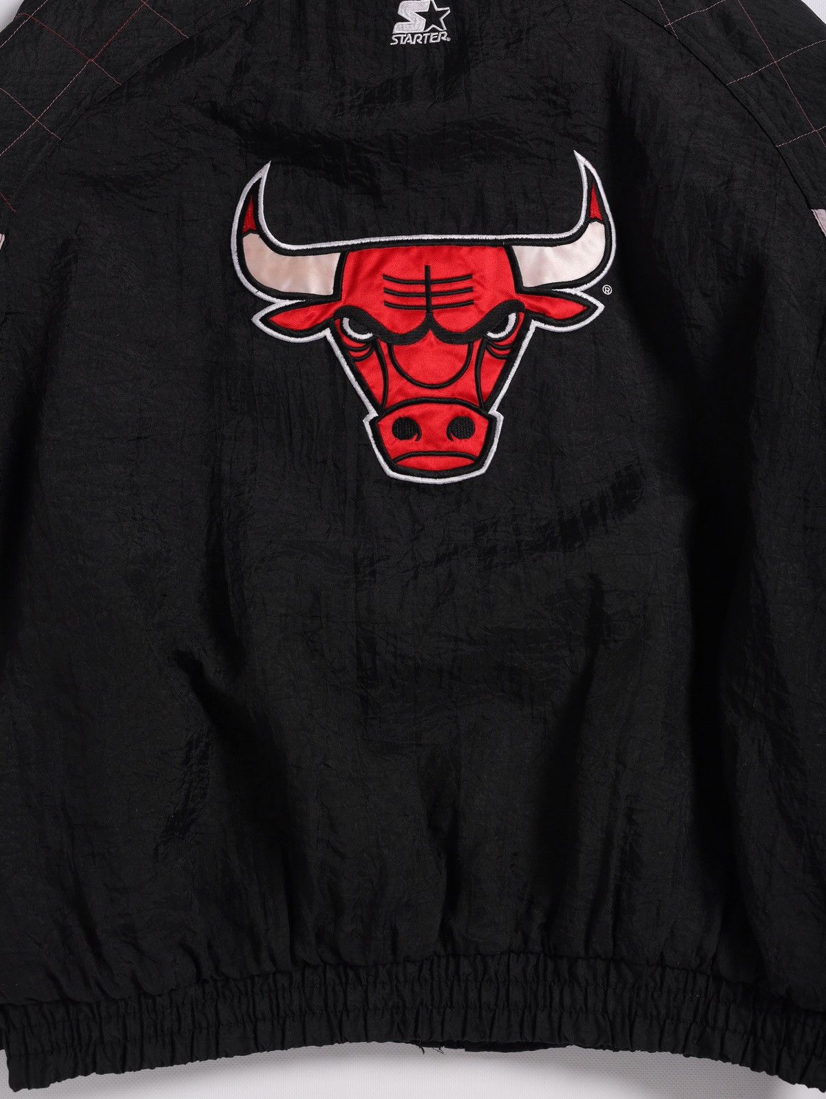 NBA Vintage Starter Chicago Bulls Bomber Jacket Size US XL / EU 56 / 4 - 15 Thumbnail