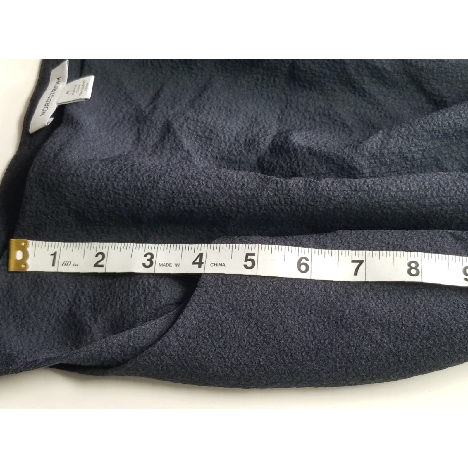 Nordstrom Nordstrom Belted Sleeveless Twill Dress Navy Blazer NWT Size Medium Women Shirt Dress M Blue Belts Size M / US 6-8 / IT 42-44 - 7 Thumbnail