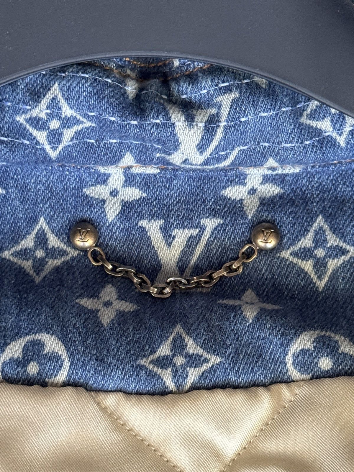 Louis Vuitton DS Louis Vuitton Destroyed Workwear Denim Jacket Size US M / EU 48-50 / 2 - 6 Thumbnail