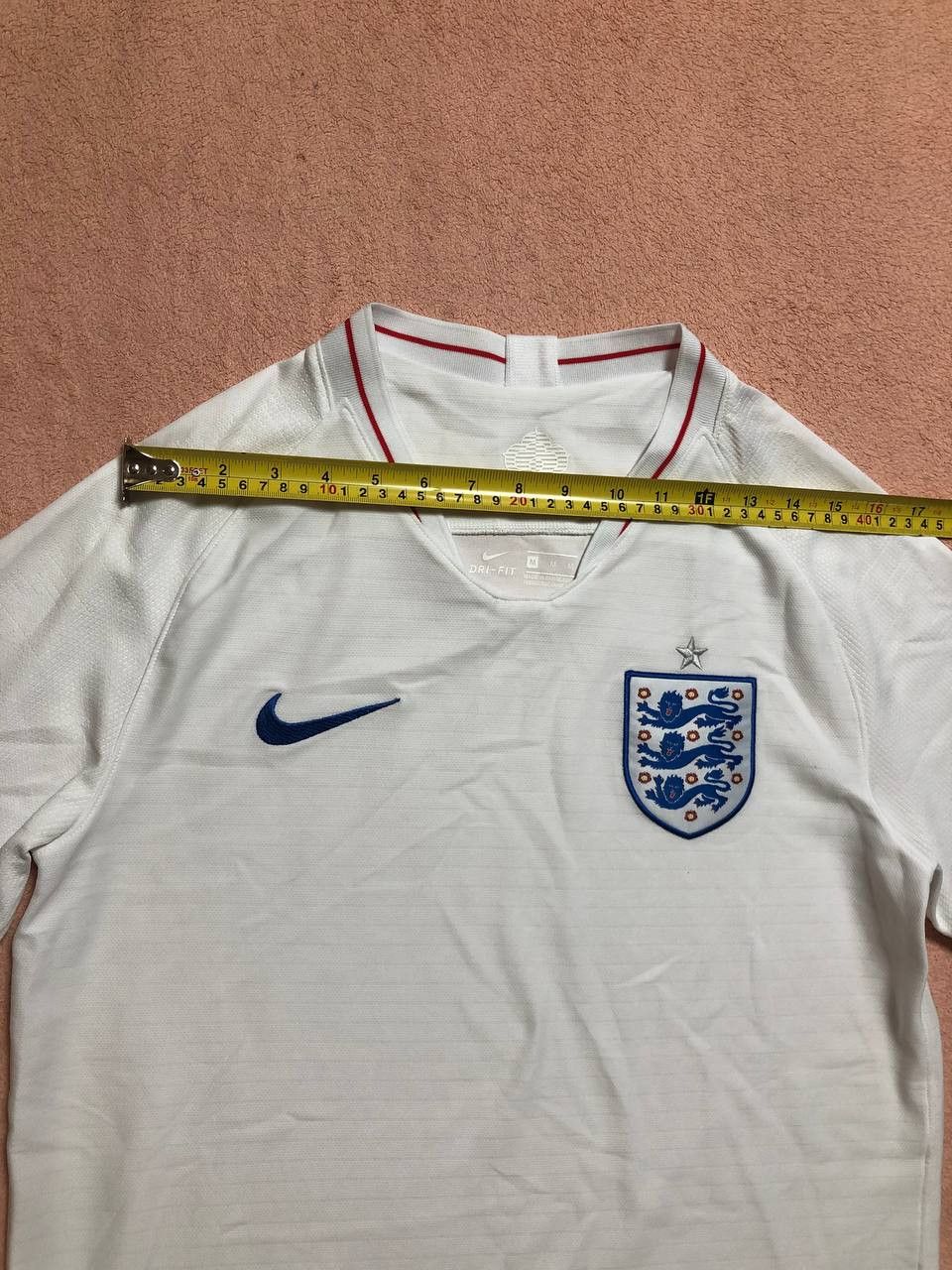 Nike Nike England Home Football Shirt Jersey 2018-2020 Size M Size US M / EU 48-50 / 2 - 4 Thumbnail