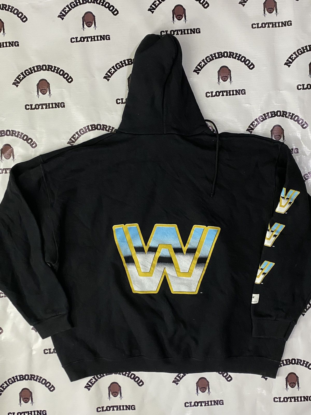 WWE JOHN CENA WORD LIFE VINTAGE HOODIE. Size US XXL / EU 58 / 5 - 6 Thumbnail
