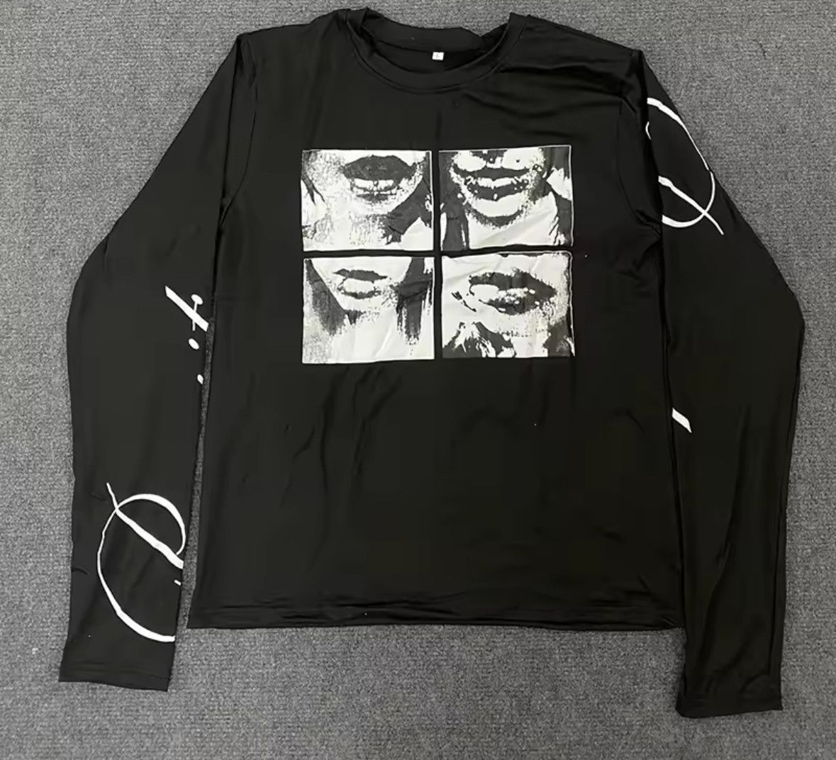 Other Retro Y2K Unisex Dark Street Punk Long Sleeved T-shirt Size US XL / EU 56 / 4 - 3 Thumbnail