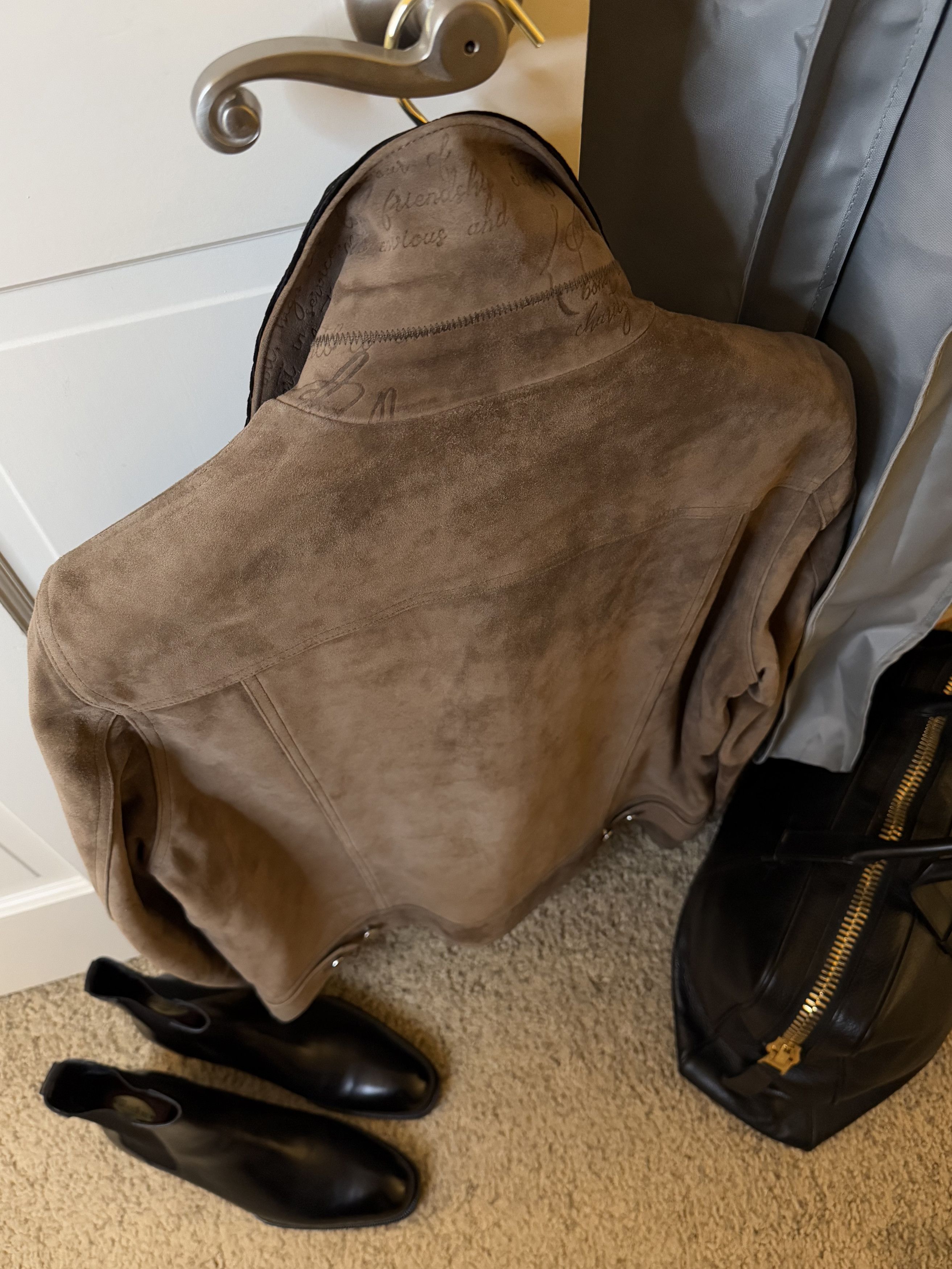 Berluti A Menswear Grail: Rare Colorway $6,450 w/tax Suede Trucker Size US L / EU 52-54 / 3 - 10 Thumbnail