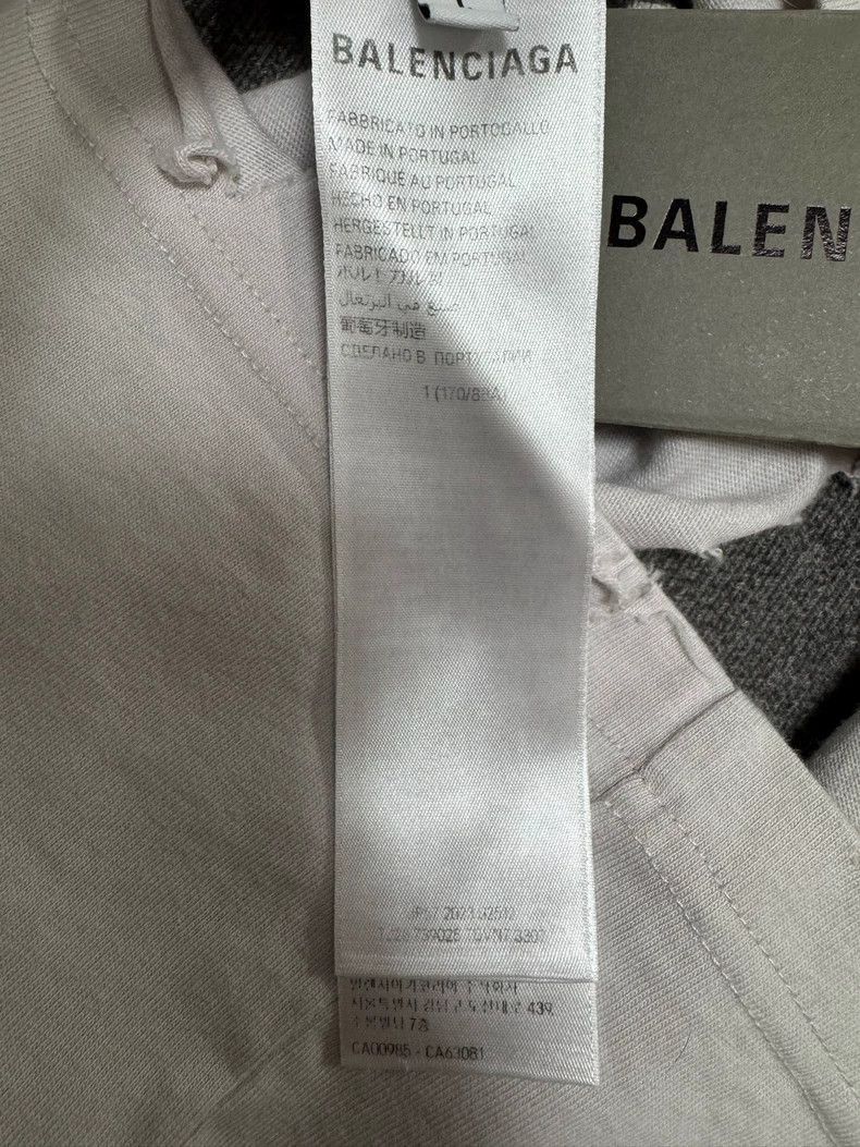 Balenciaga Balenciaga Balenciaga Distressed Short Sleeve T-Shirt-2506 Size US M / EU 48-50 / 2 - 4 Thumbnail