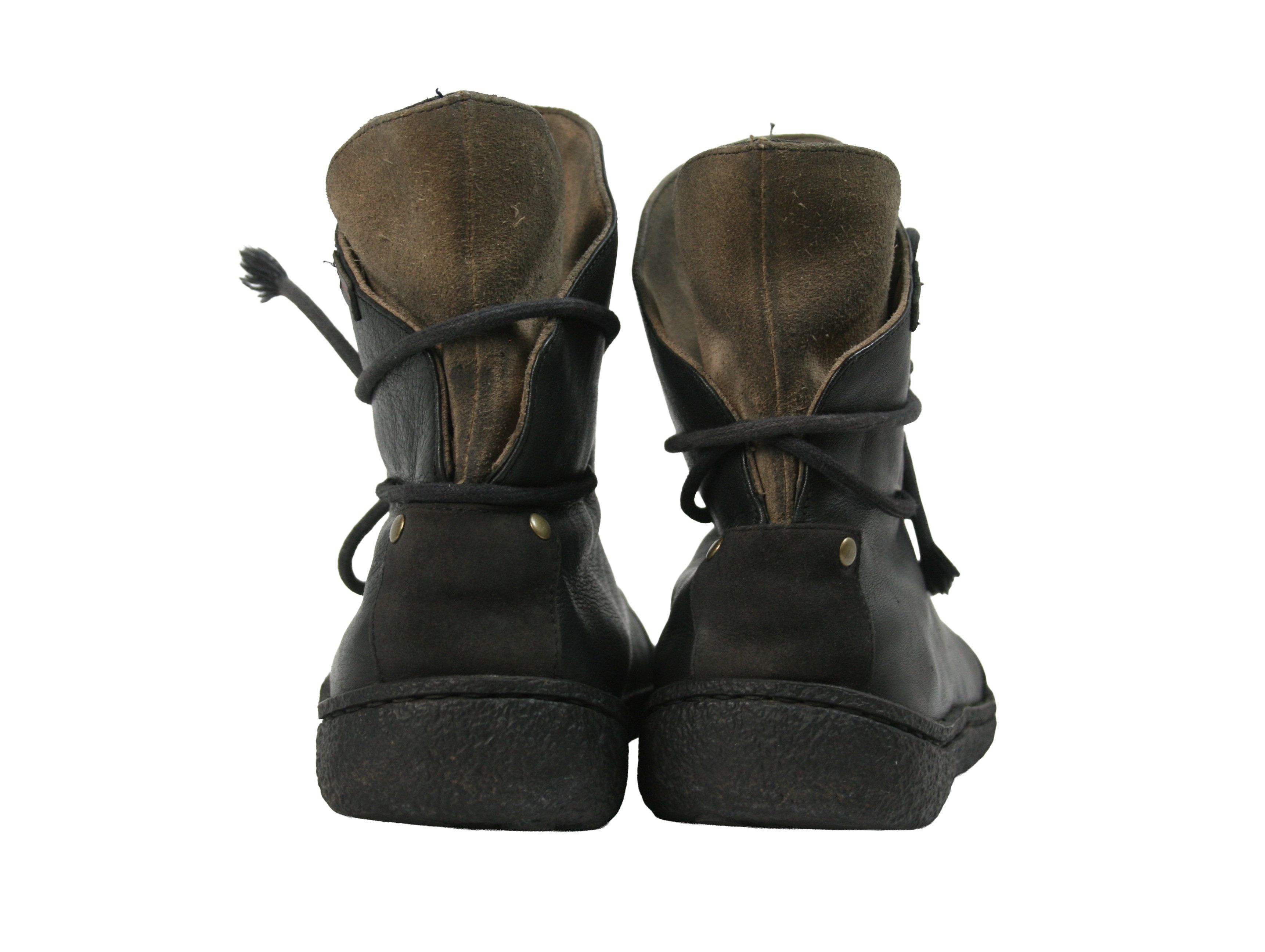Camper 00S Goblin Grunge Leather Low Boots Vintage Size US 10 / IT 40 - 8 Thumbnail