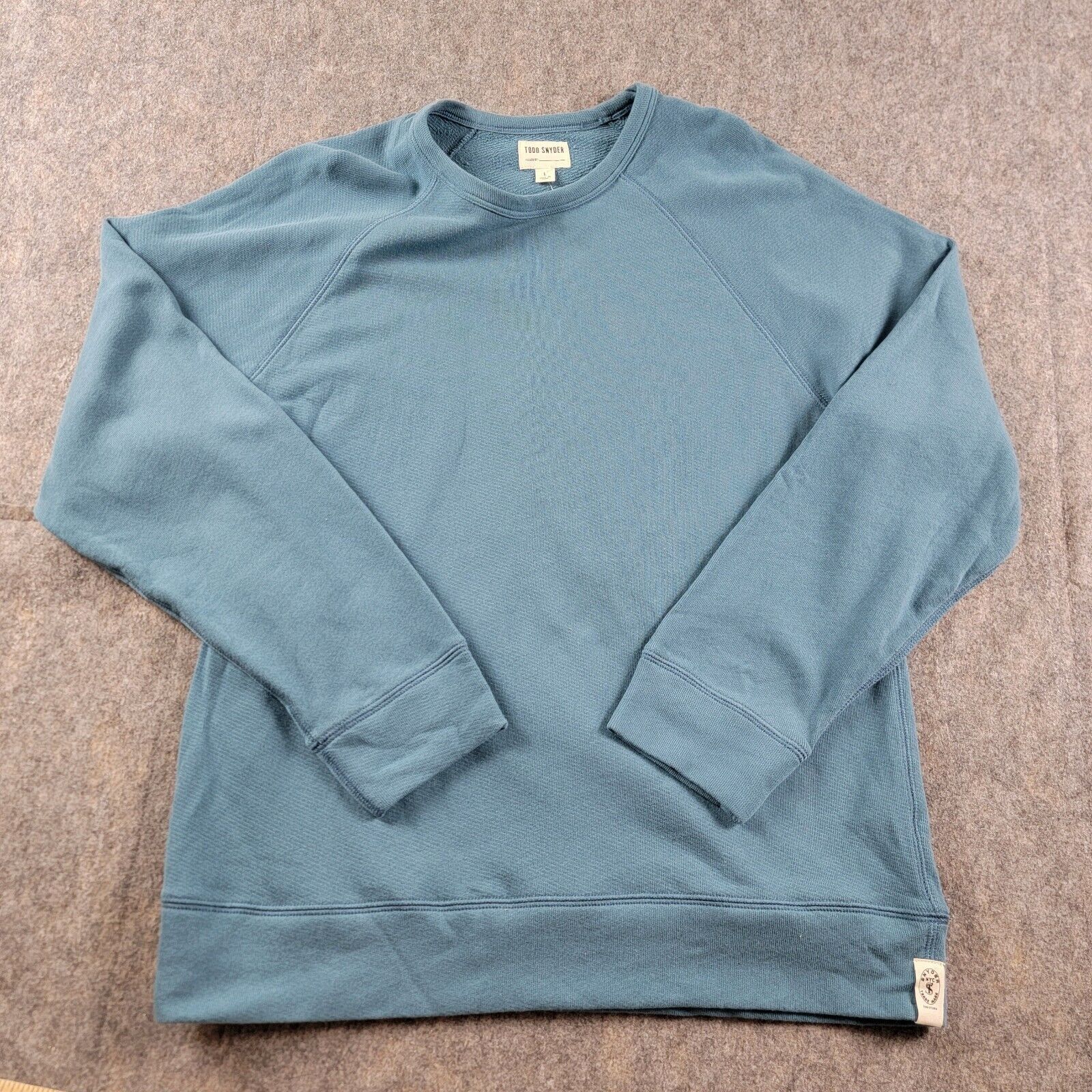 Todd Snyder Todd Snyder Issued By Sweatshirt Crewneck size L Blue Size US L / EU 52-54 / 3 - 2 Thumbnail