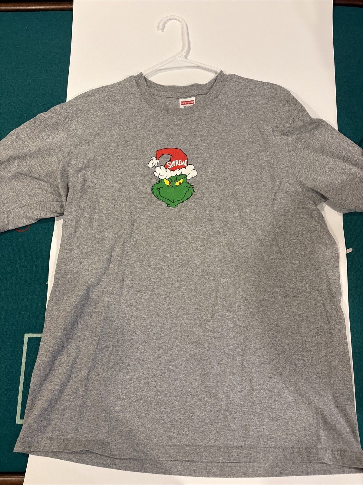 Streetwear × Supreme Supreme X Chito Smile T-shirt Grey Size Large