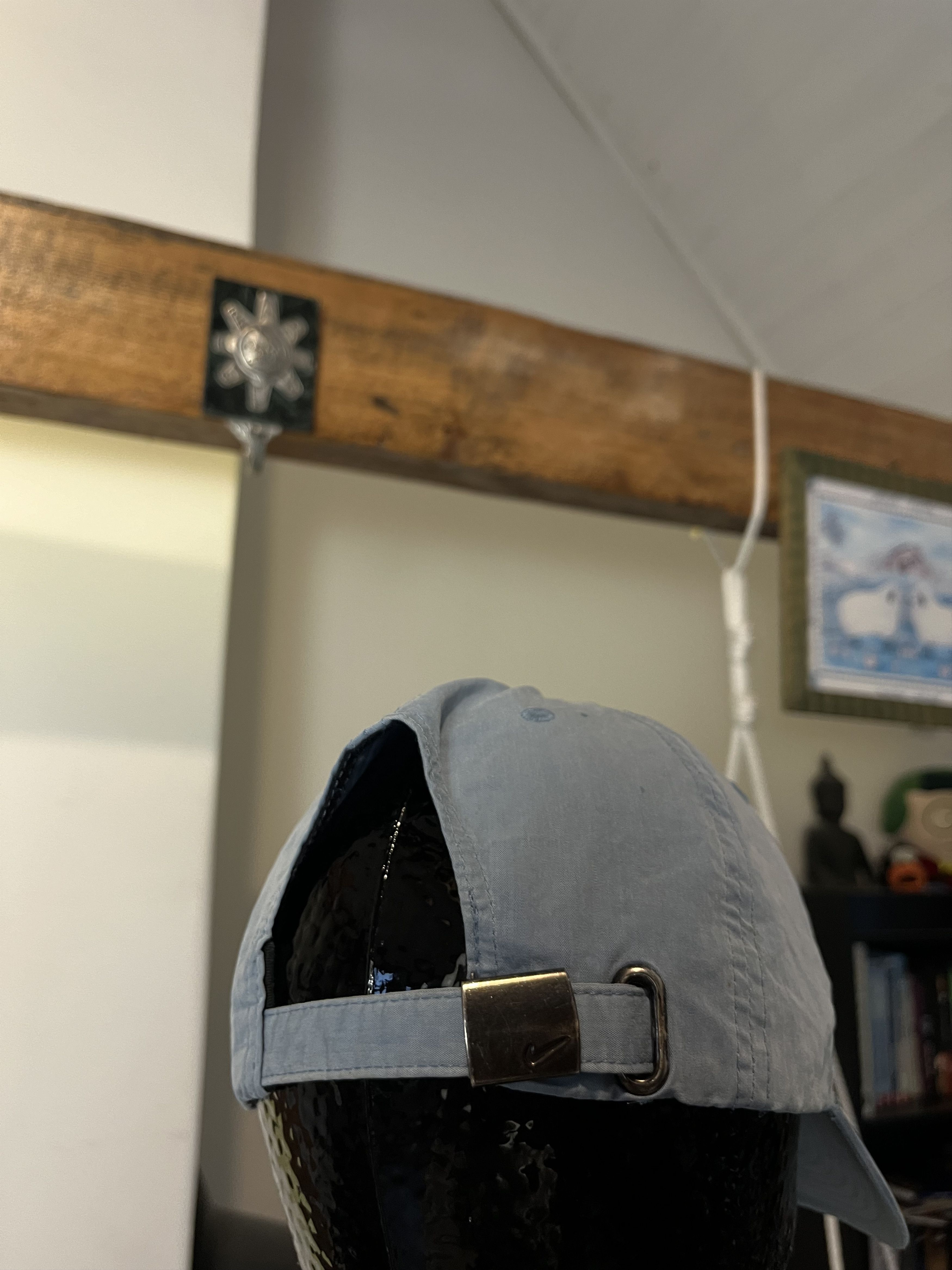 Nike × Vintage 00s Nike Baby Blue Hat Cap Size ONE SIZE - 5 Thumbnail