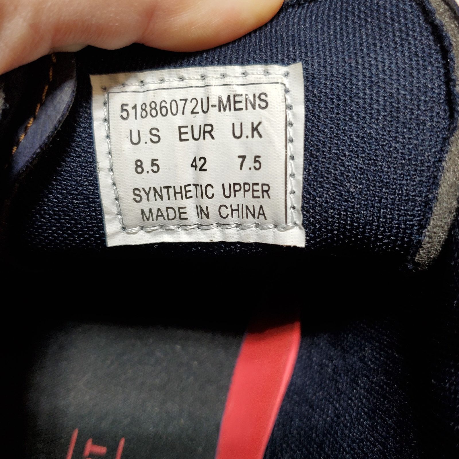 Levi's Levis Comfort Sneakers Shoes Men 8.5 Synthetic Upper Lace Up Size US 8.5 / EU 41-42 - 12 Thumbnail