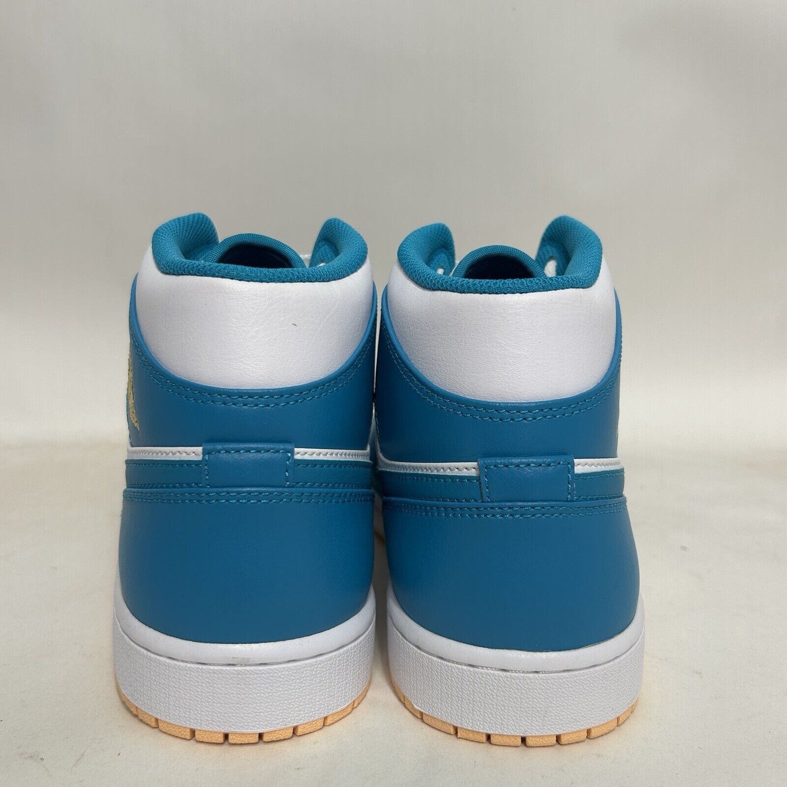 Jordan Brand Nike Air Jordan 1 Mid “Aquatone/Celestial Gold” 2024 Size US 12 / EU 45 - 5 Thumbnail
