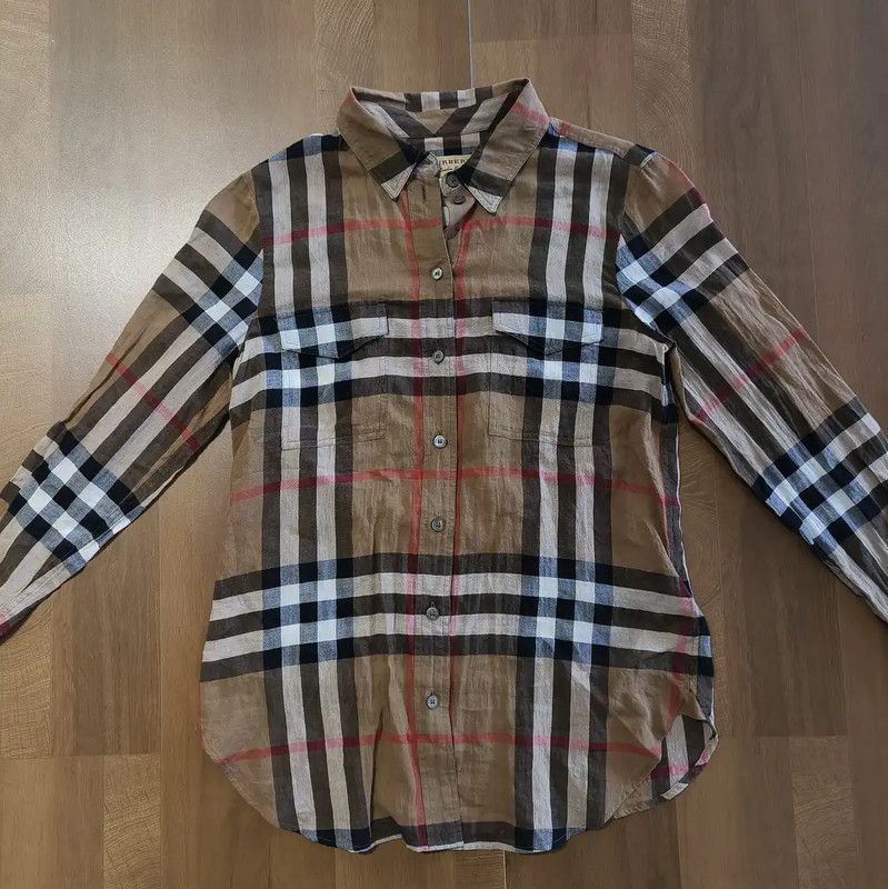 Burberry Burberry Colorful Cotton Women's Shirt Size XS / US 0-2 / IT 36-38 - 1 Thumbnail