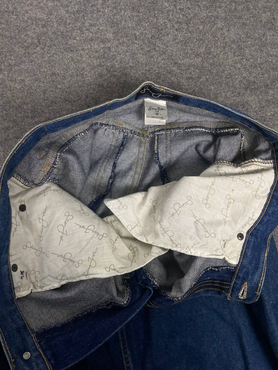 Sean John vintage sean john baggy denim embroided logo nice design Size US 34 / EU 50 - 13 Thumbnail