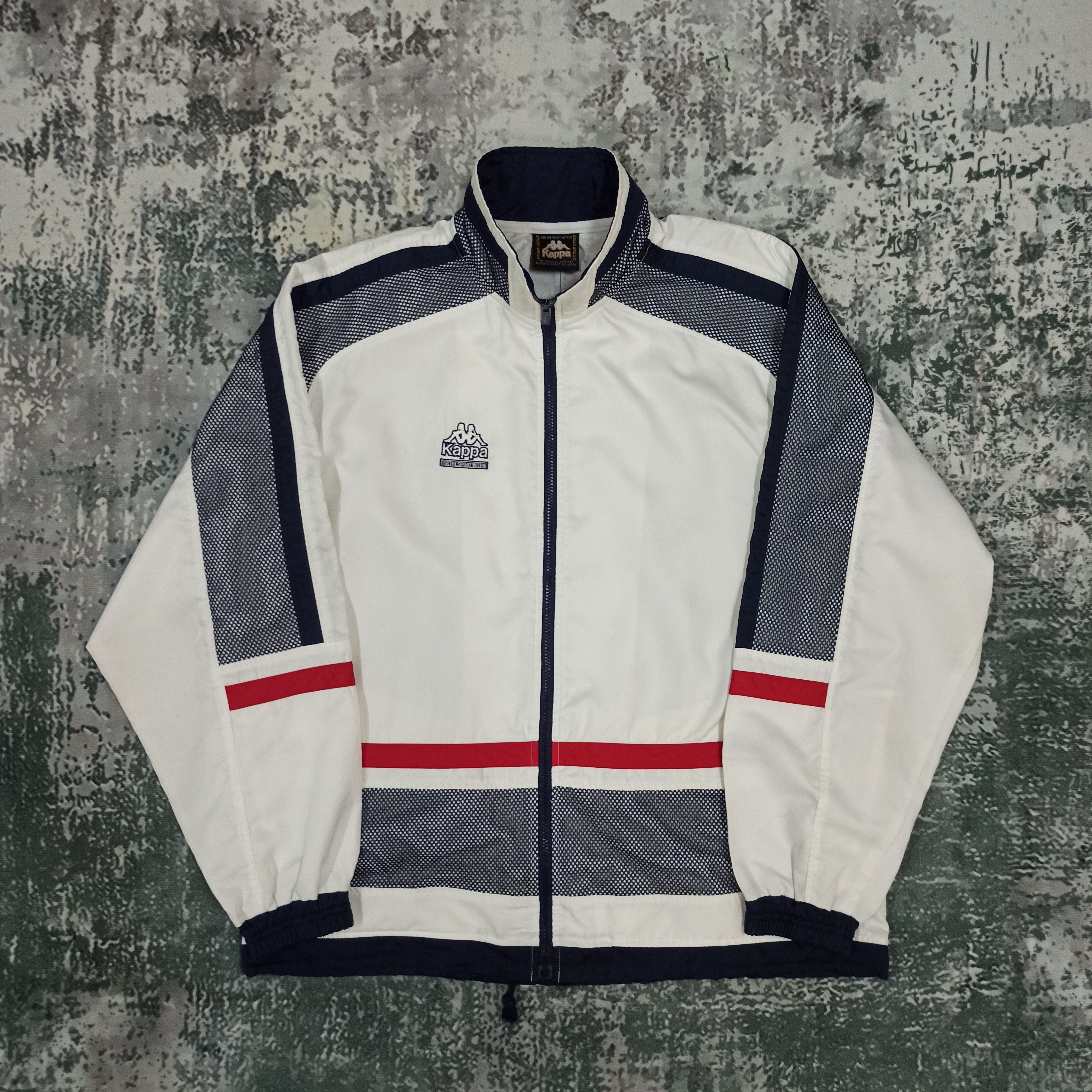 Kappa Vintage Kappa Light Jacket Zipper Size US L / EU 52-54 / 3 - 1 Thumbnail