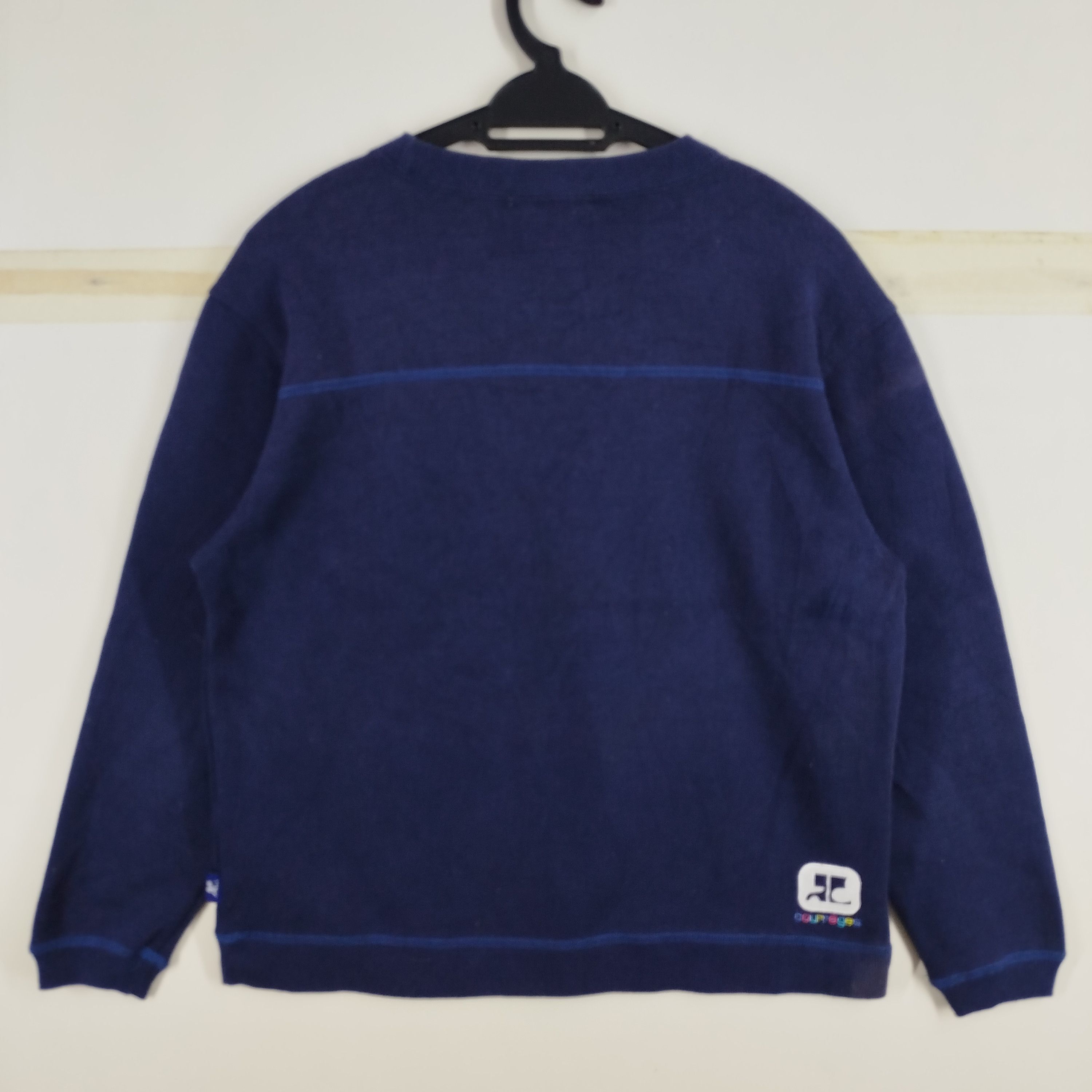 Courreges × Designer Courreges Embroidery Logo Big Spell Out Size S / US 4 / IT 40 - 8 Thumbnail