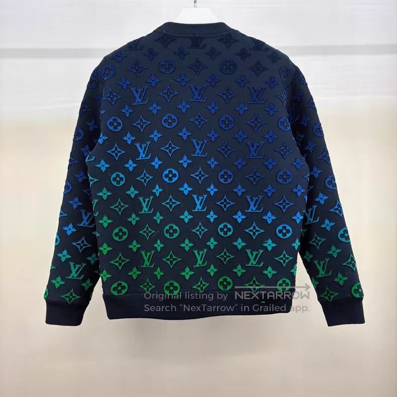 Louis Vuitton Louis Vuitton Flocked Old Flower Gradient Colorful Full Pr Size US M / EU 48-50 / 2 - 2 Thumbnail
