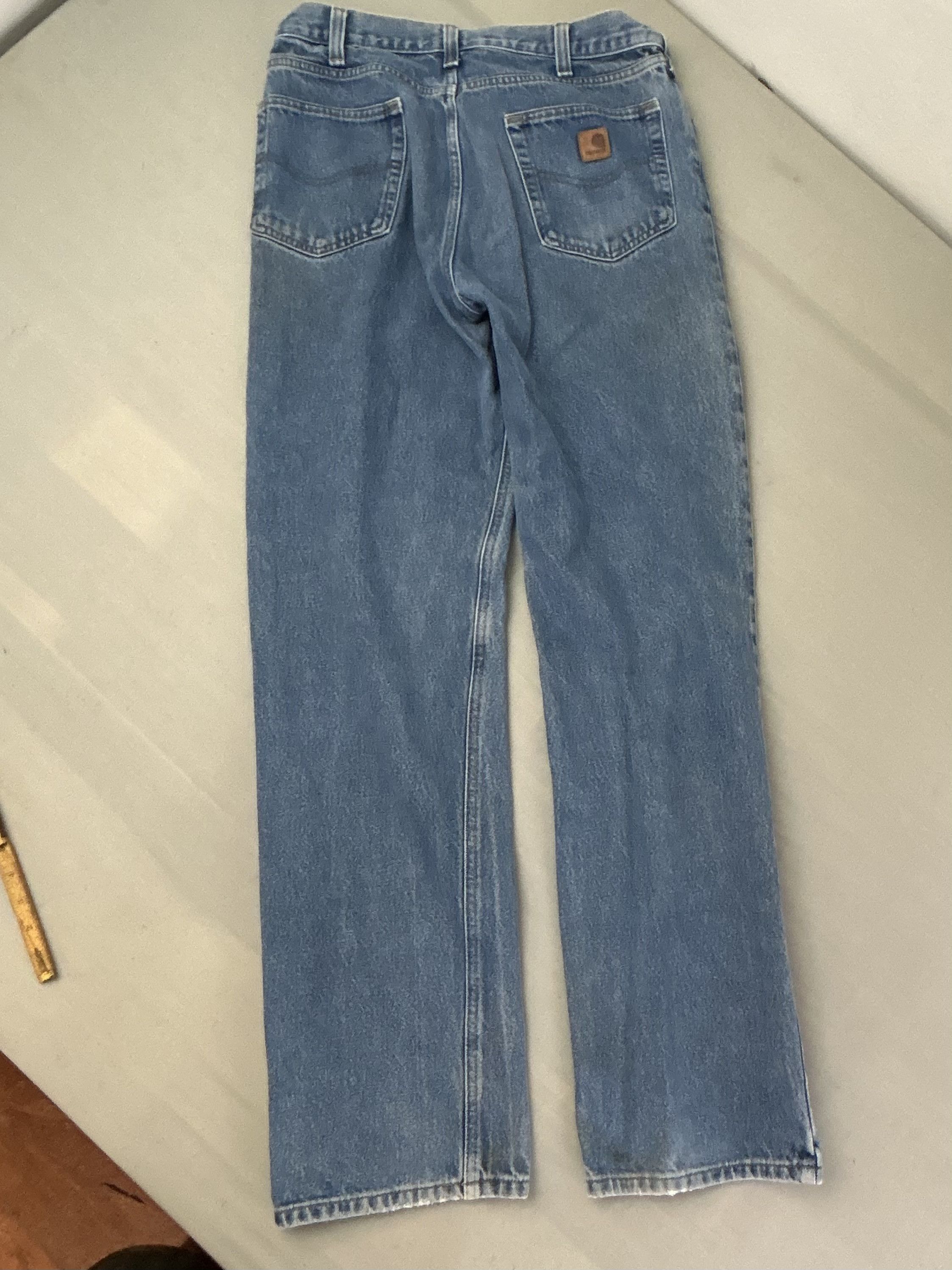 Carhartt Carhartt Y2K B33 Jeans Distressed Relaxed Fit 33 X 34 Size US 33 - 2 Thumbnail