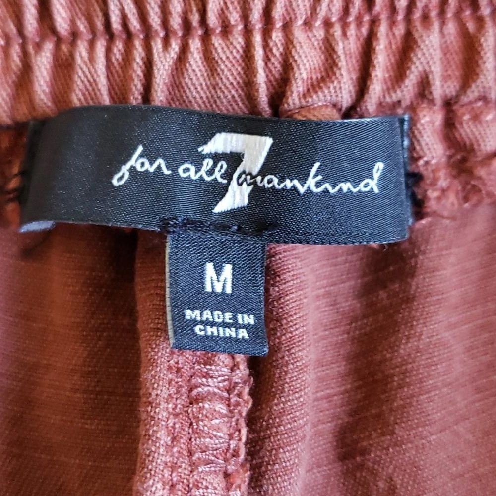 7 For All Mankind CT712a 7 For all Mankind Ladies Rust Cargo Pant M Size 32" / US 10 / IT 46 - 3 Thumbnail