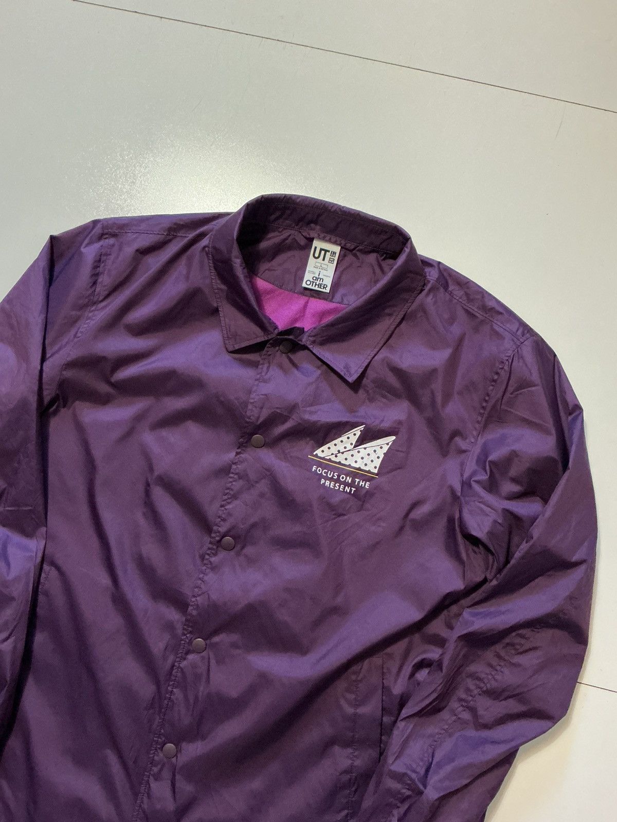 Pharrell × Uniqlo Uniqlo I Am Other Pharrell Focus On The Present Art Jacket Size US L / EU 52-54 / 3 - 3 Thumbnail