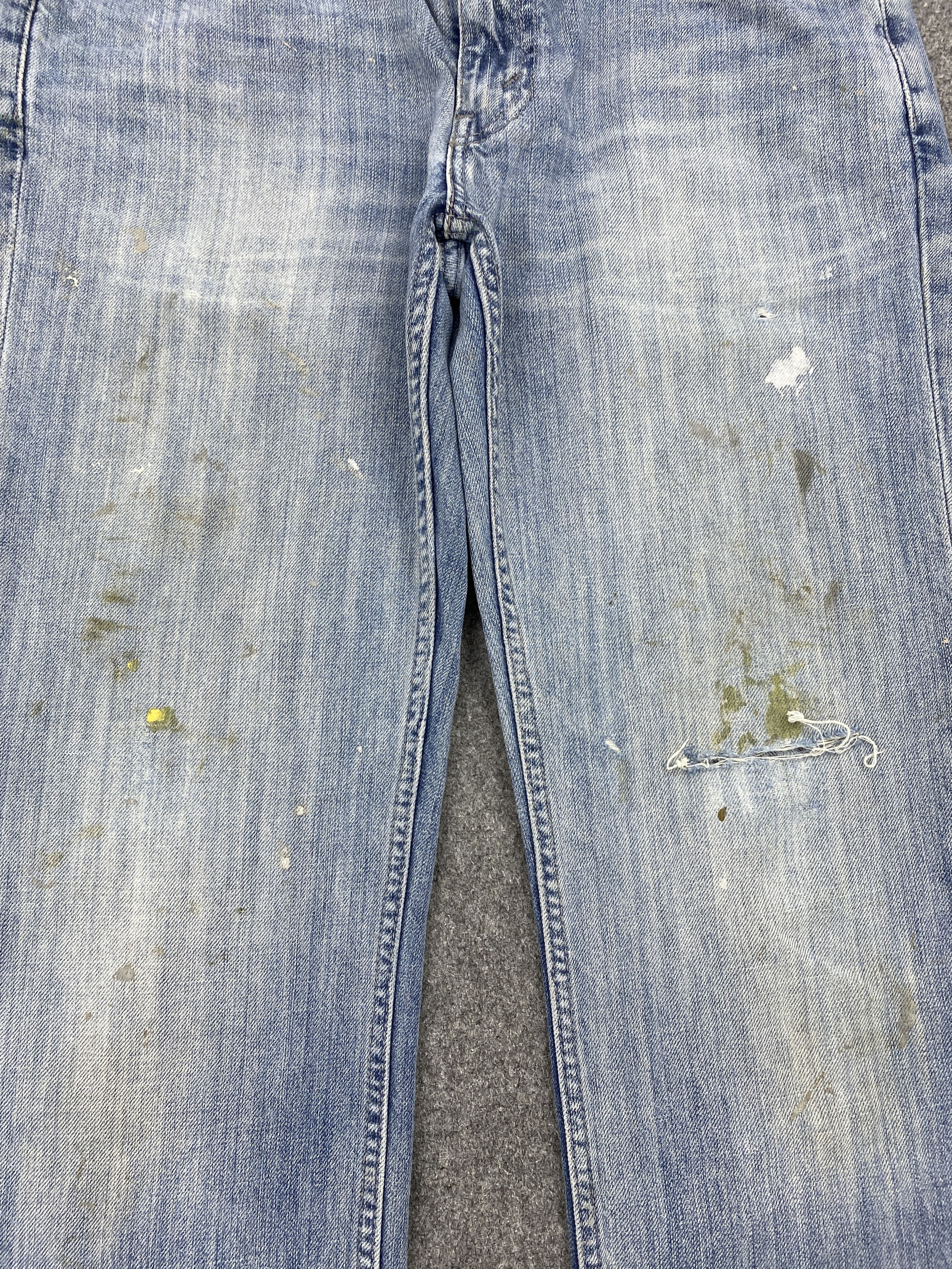 Levi's × Vintage Splatter Paint Vintage Levis 514 Jeans Size US 31 - 11 Thumbnail