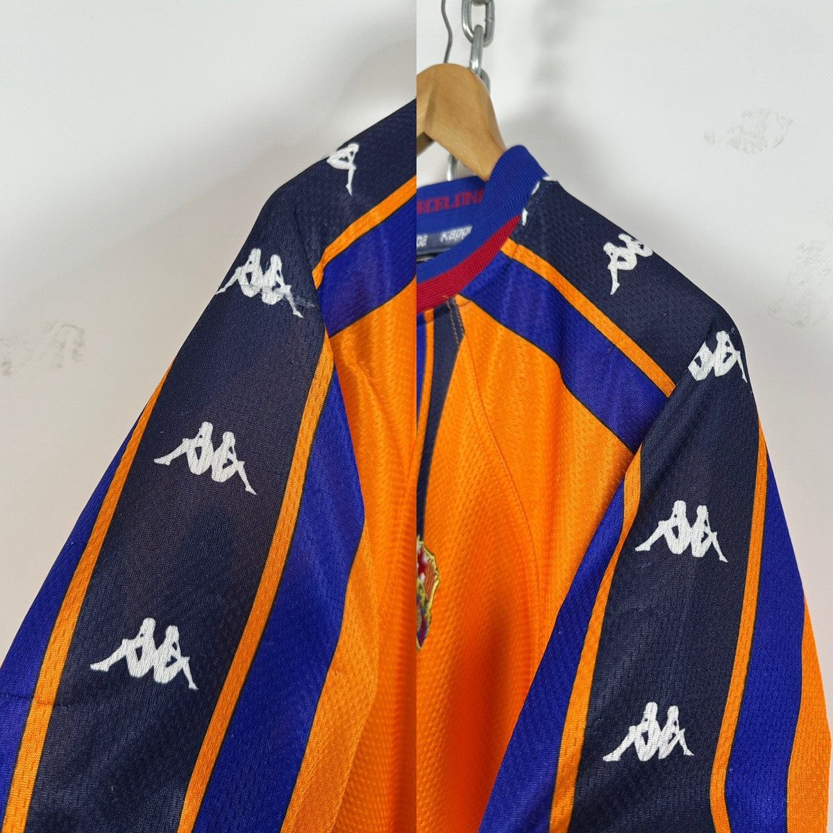 Kappa × Vintage 1997/98 Vintage Kappa FC Barcelona Away Soccer Jersey Size US M / EU 48-50 / 2 - 21 Thumbnail