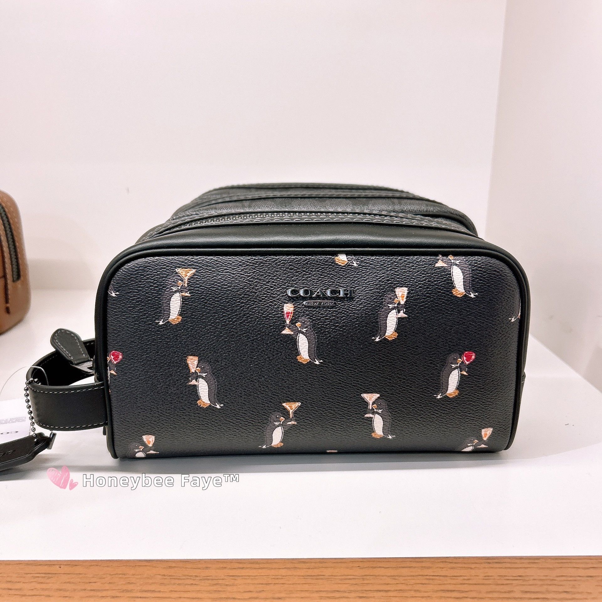 Coach Small Travel Kit With Penguin Print CCP95 Size ONE SIZE - 4 Thumbnail