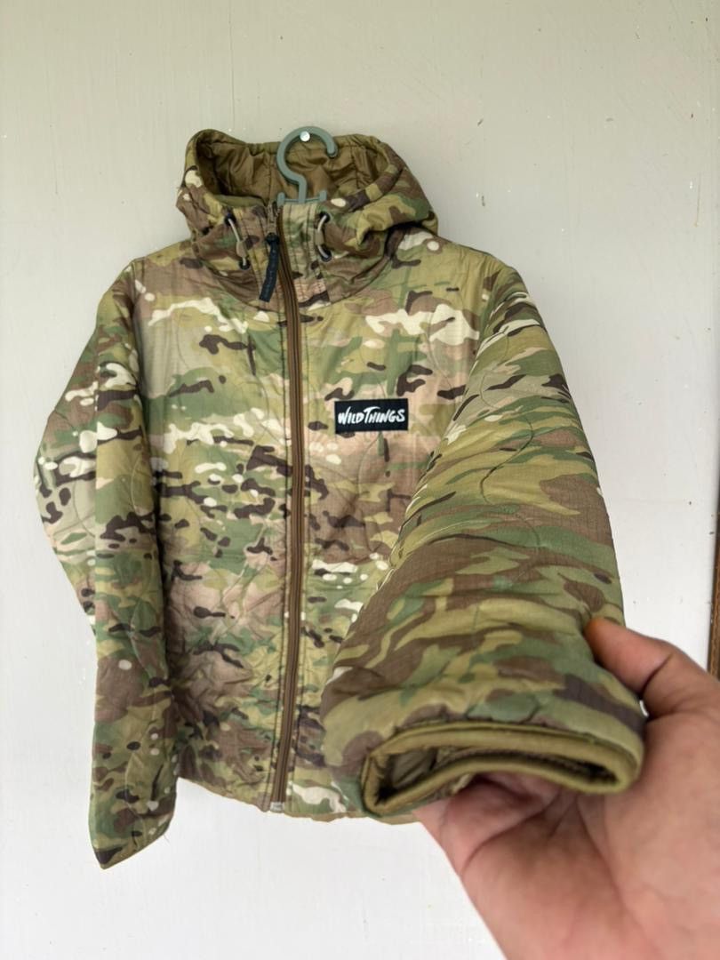 Wild Things Wild Things Quilted Reversible Camouflage Jacket Hoodie Size US S / EU 44-46 / 1 - 3 Thumbnail