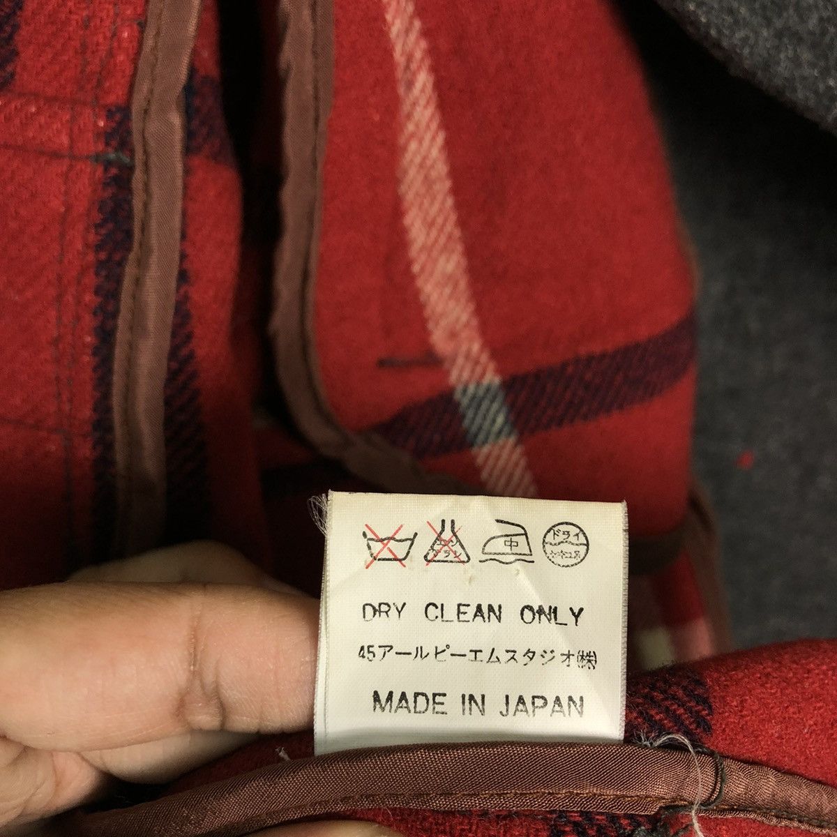45rpm 🔥Rare Double Collar Wool Duffle Jacket 45RPM Japan Made Size US M / EU 48-50 / 2 - 18 Thumbnail
