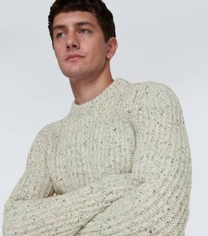 Jil Sander Alpaca Silk Sweater sz 50 Size US M / EU 48-50 / 2 - 3 Thumbnail
