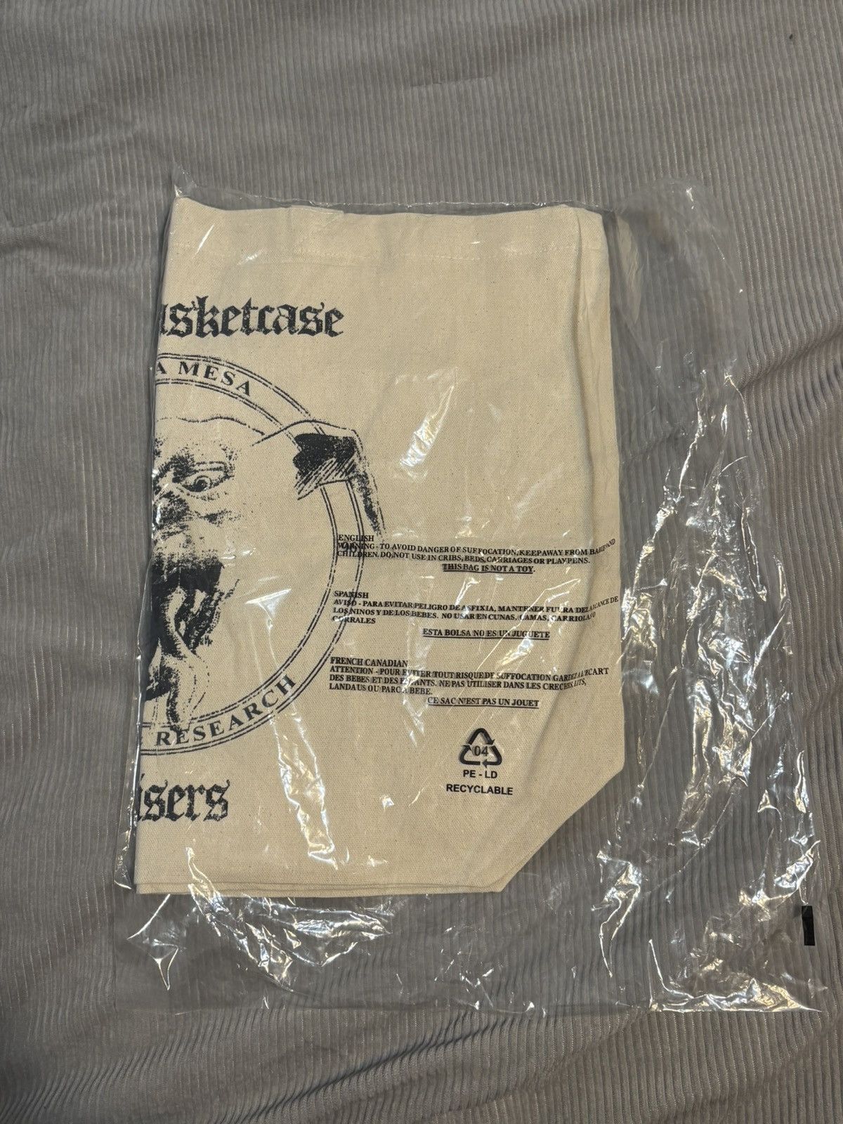 basketcase gallery Basketcase Gallery Bruisers Tote Bag Size ONE SIZE - 2 Thumbnail
