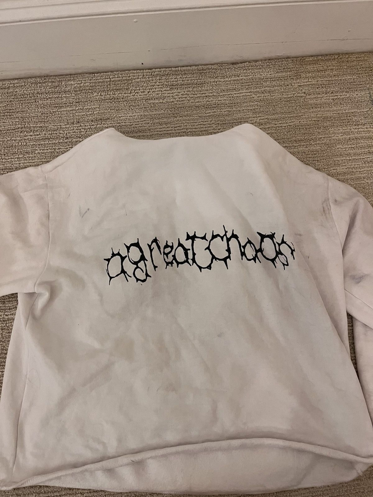 Actual Hate × Ken Carson a great chaos tour hoodie Size US S / EU 44-46 / 1 - 3 Thumbnail