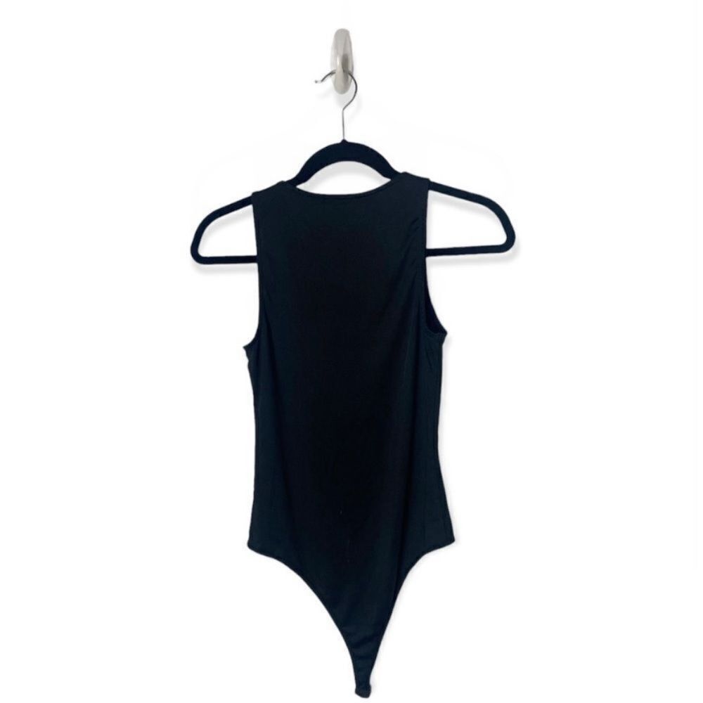 Forever 21 Forever 21 Black Studded Deep V Bodysuit Size S Size S / US 4 / IT 40 - 2 Thumbnail