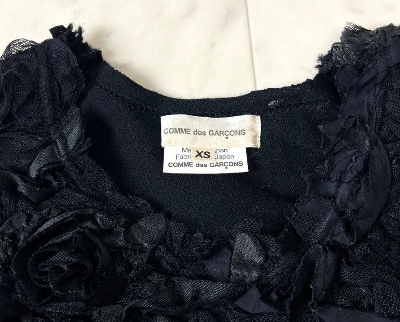 Comme des Garcons Comme Des Garcons Black three-dimensional flower sleeveles Size XS / US 0-2 / IT 36-38 - 6 Thumbnail